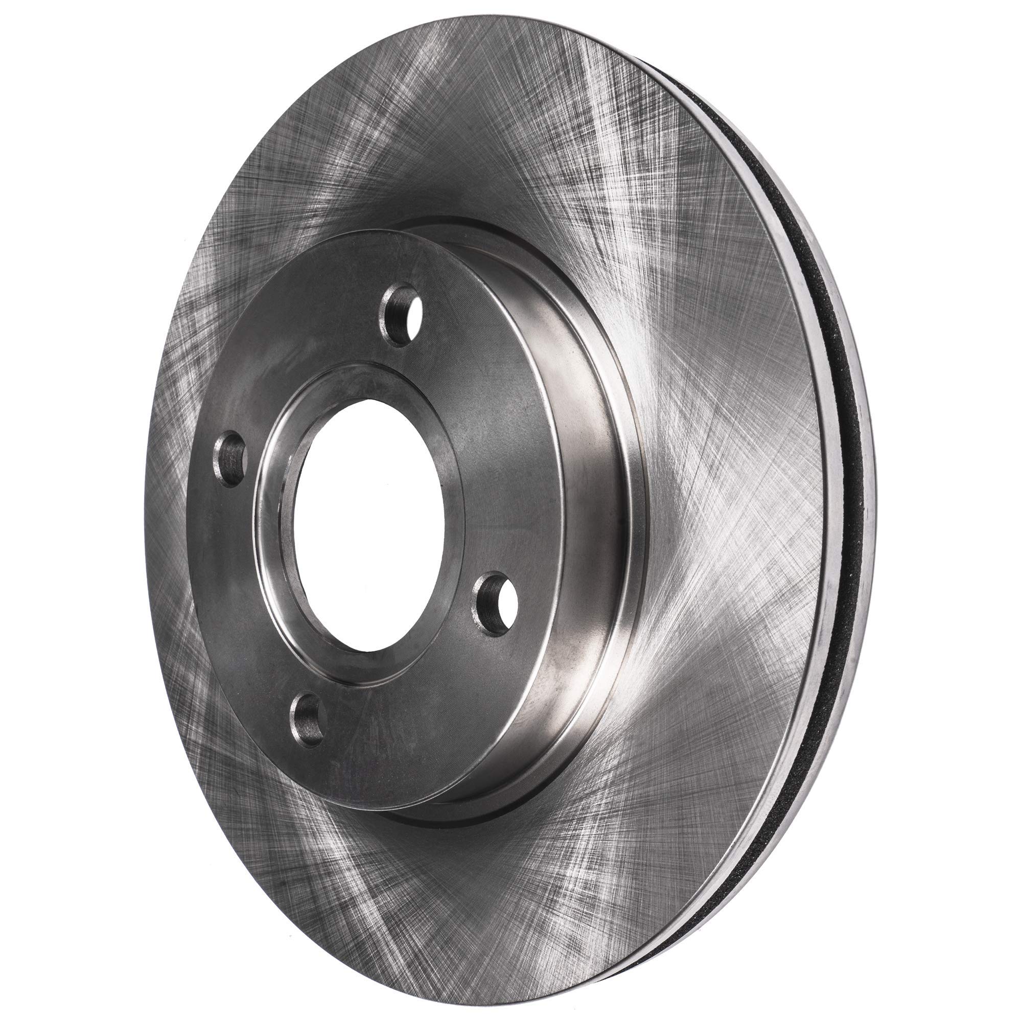 Detroit Axle - Front Brake Kit for 2011-2019 Ford Fiesta Brakes Rotors and Ceramic Brake Pads 2012 2013 2014 2015 2016 2017 2018 Replacement : 10.15" inch Rotors