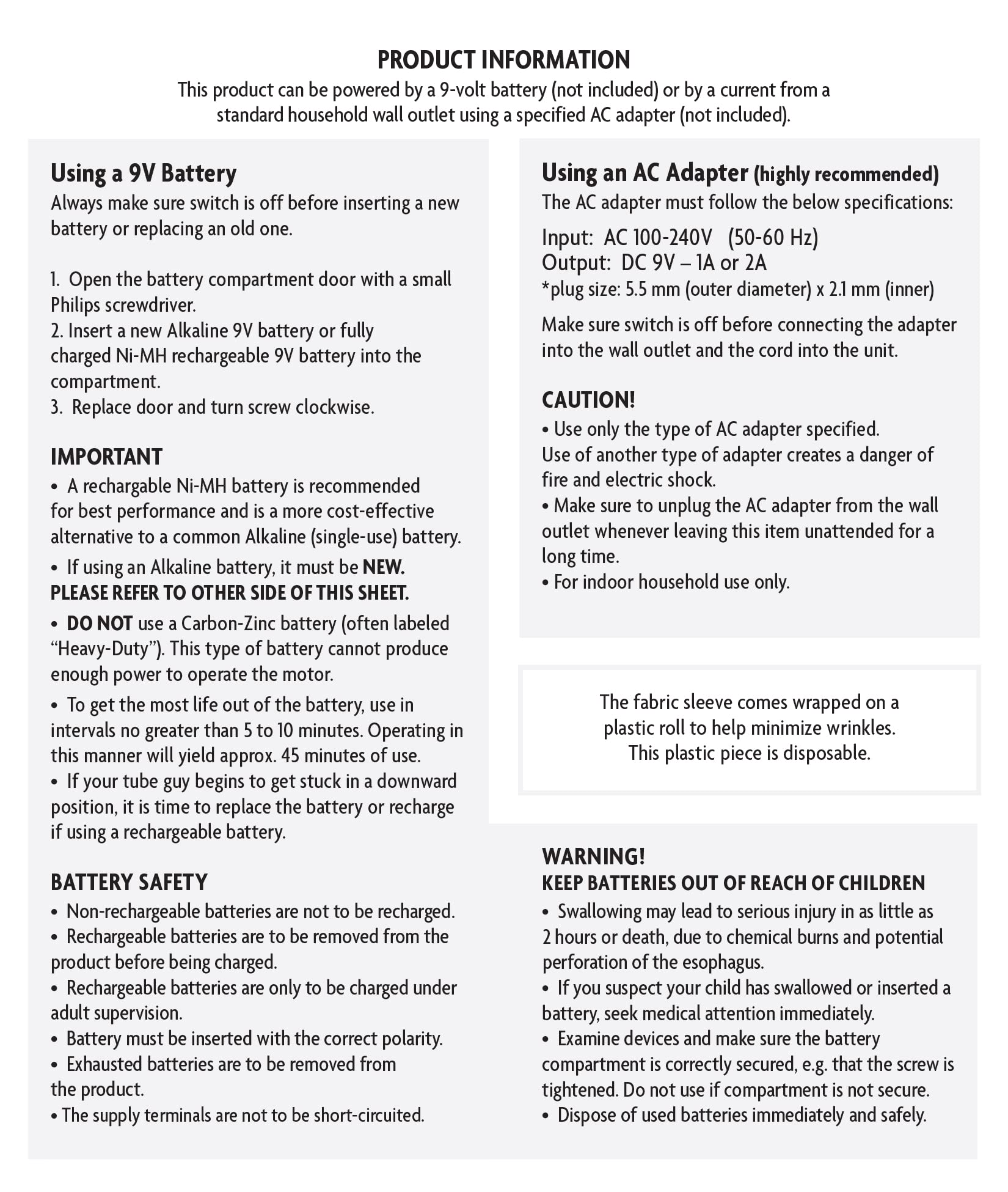 Wacky Waving Inflatable Tube Guy (RP Minis)
