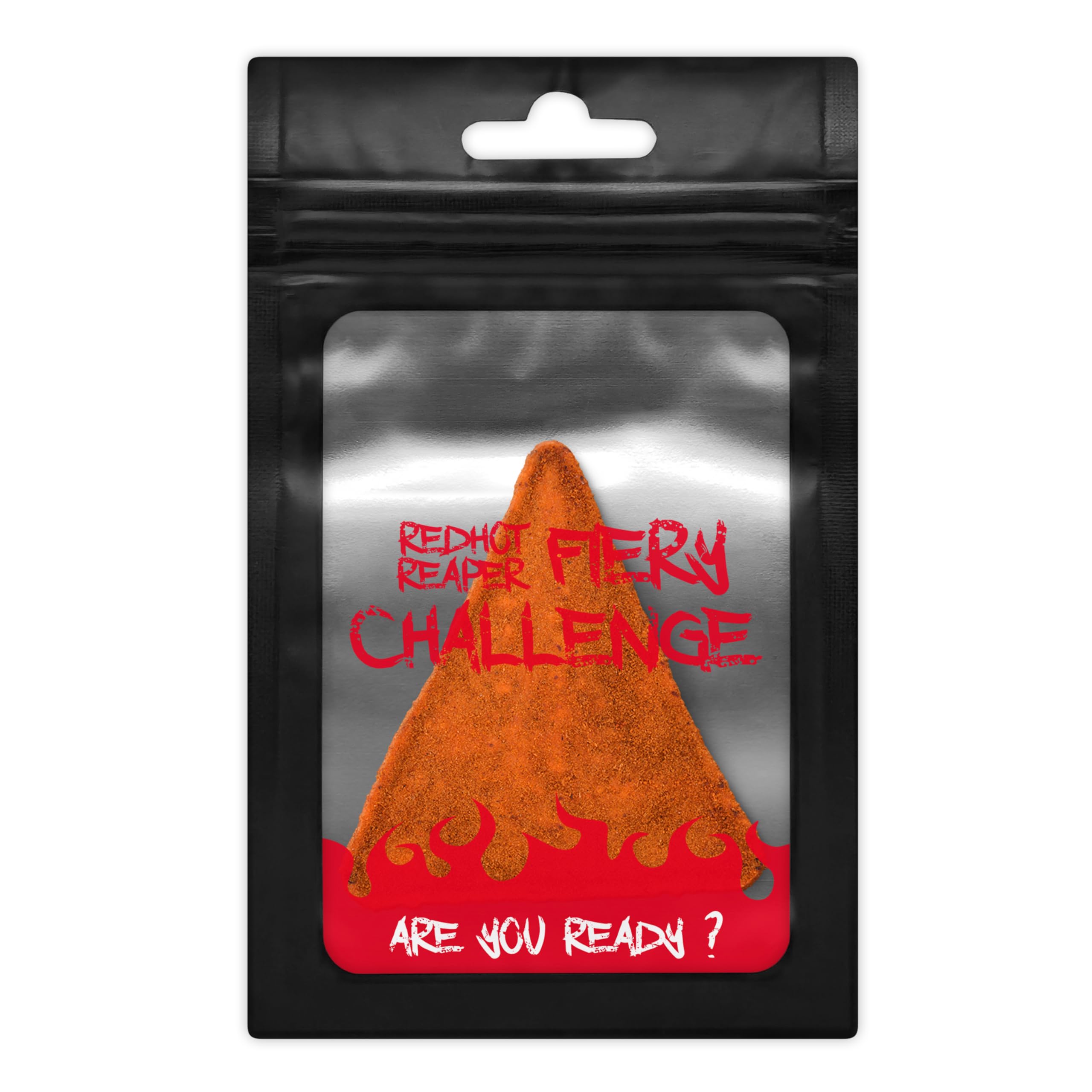 Red Hot Reaper – 1x Chip Challenge Hottest Snack Carolina Reaper & Trinidad Scorpion - Super Spicy Hot Chip