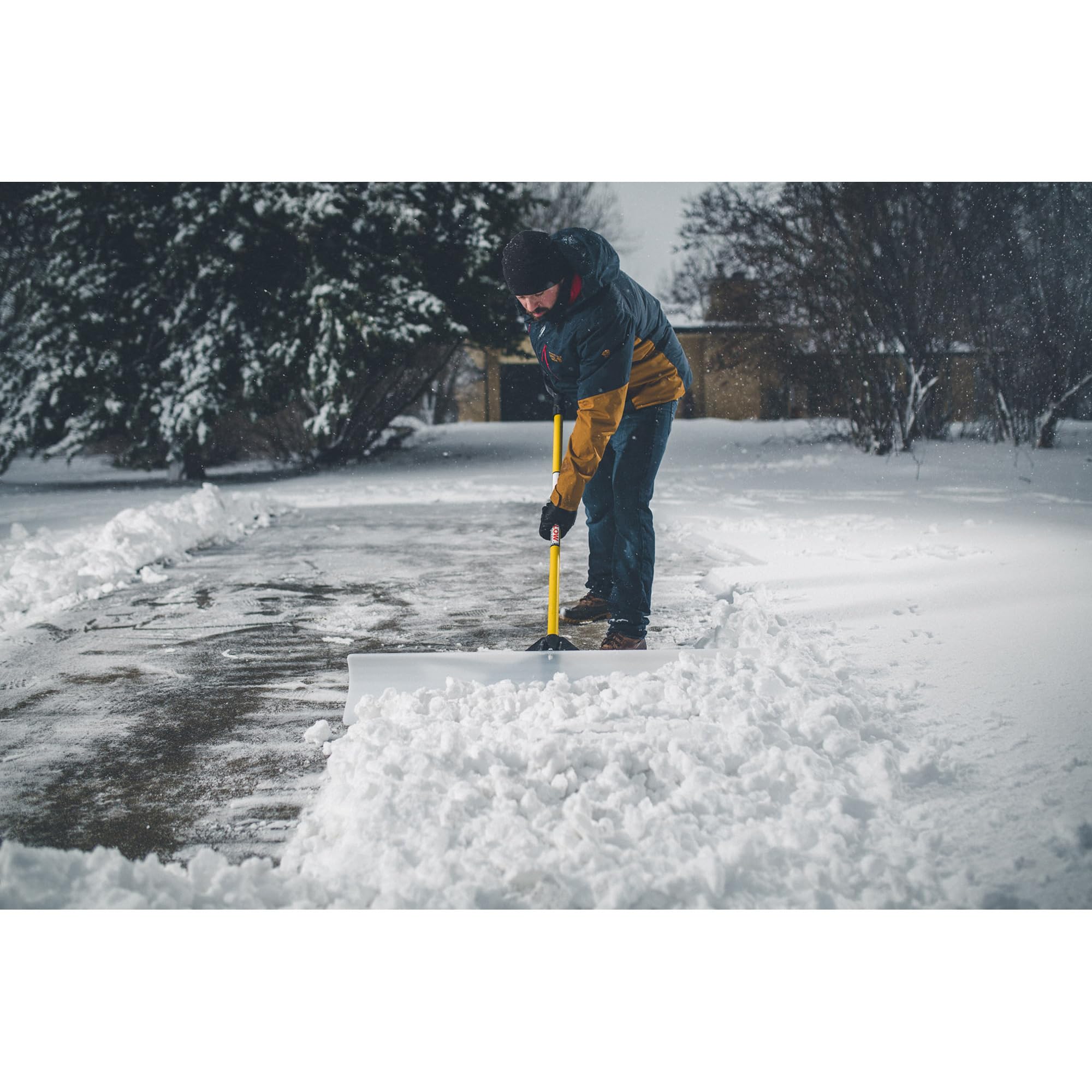 The Snowplow the Original Snow Pusher 48" Wide Model