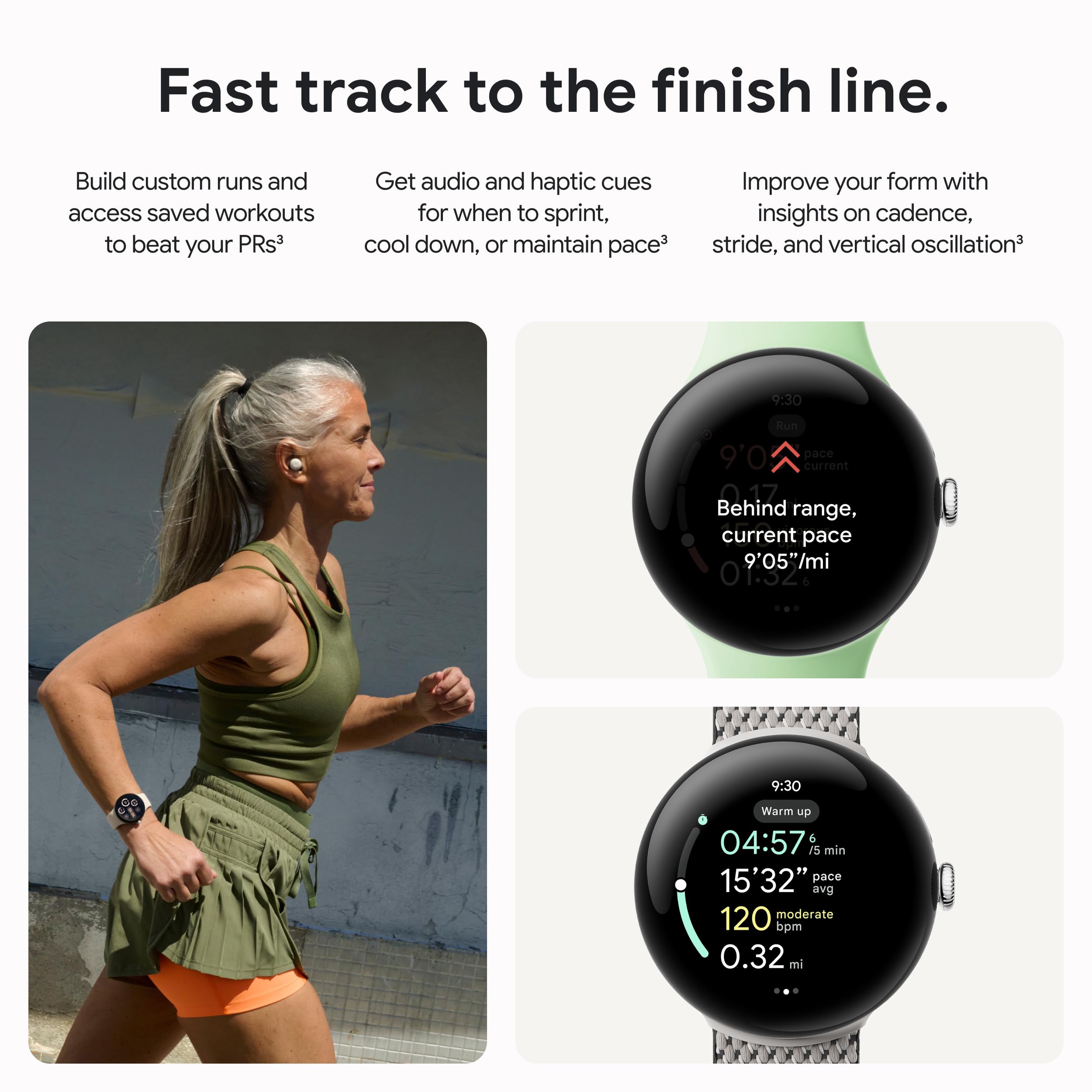 Google Pixel Watch 3 (41mm) Latest Model - Android Smartwatch with Heart Rate Tracking, Advanced Running from Fitbit, Fitness Insights, 24-Hour Battery - Matte Black Aluminum Case - Obsidian Band WiFi