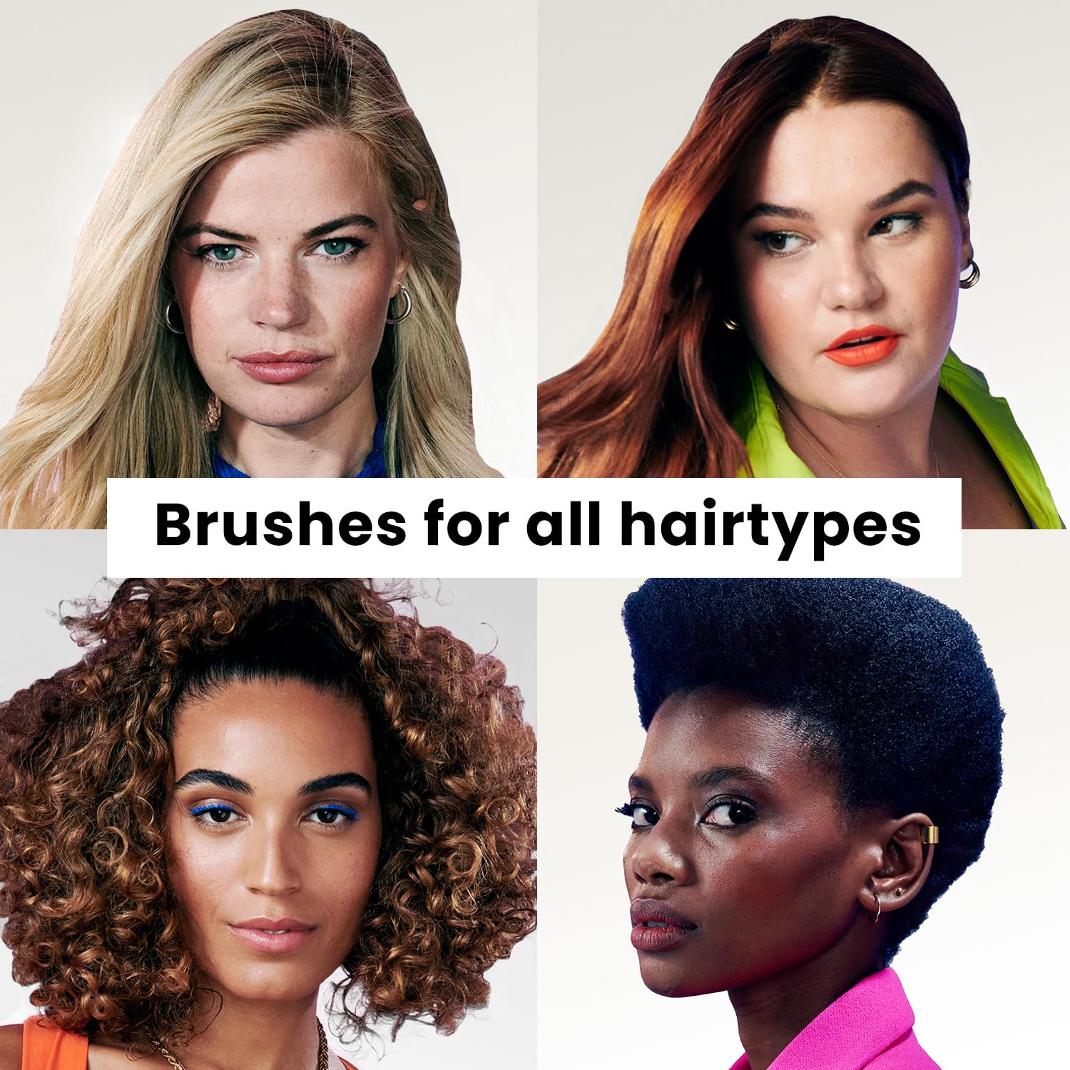 Tangle Teezer Original Detangler Brush, Dry & Wet Hair Brush for Color-Treated, Fine & Fragile Hair Types, Mint Violet