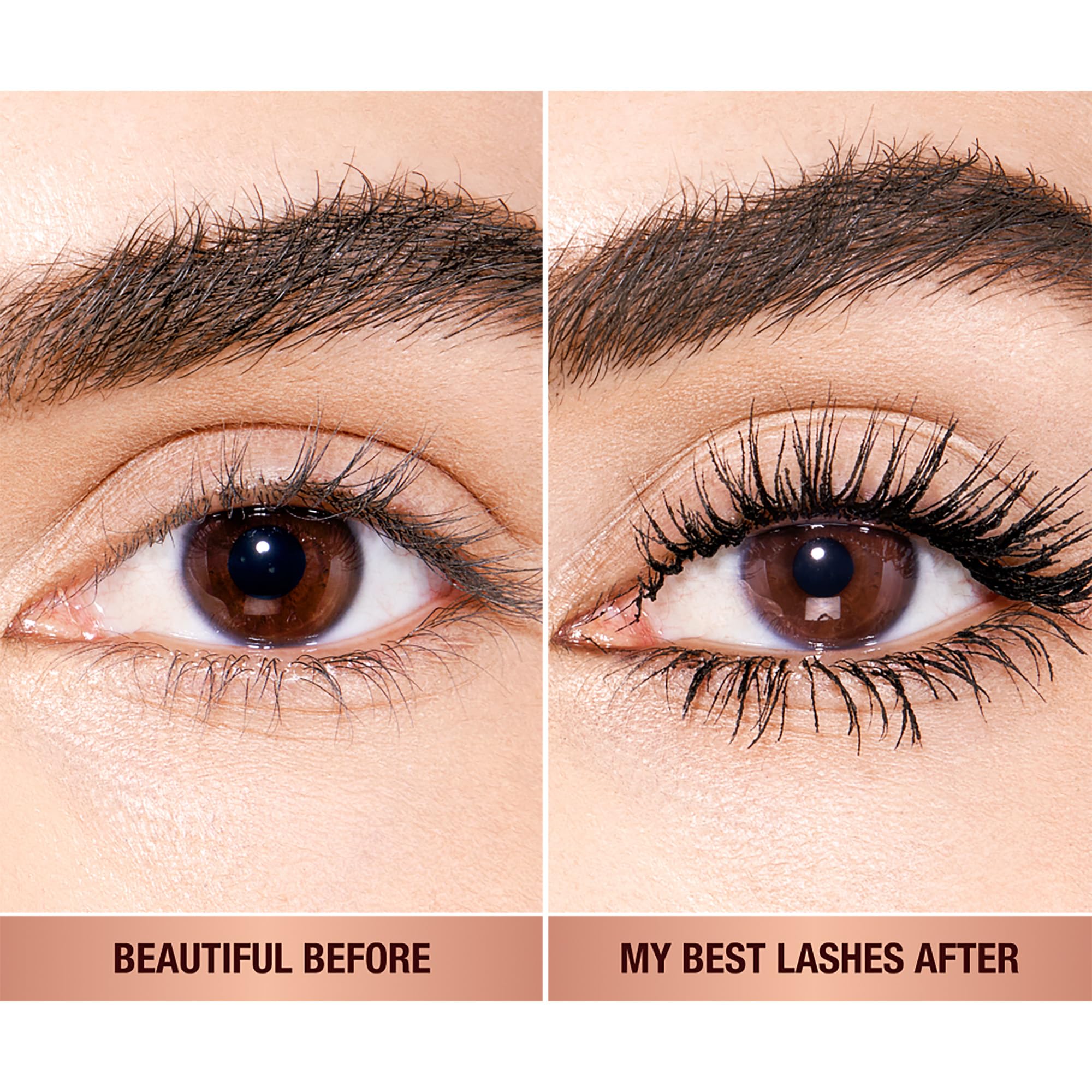 Charlotte Tilbury Pillow Talk Push Up Lashes Mascara - Lengthening Mascara with 24HR Vertical Lift Effect for Instant Volume, Length & Definition - Smudge-Proof Formula - Super Black