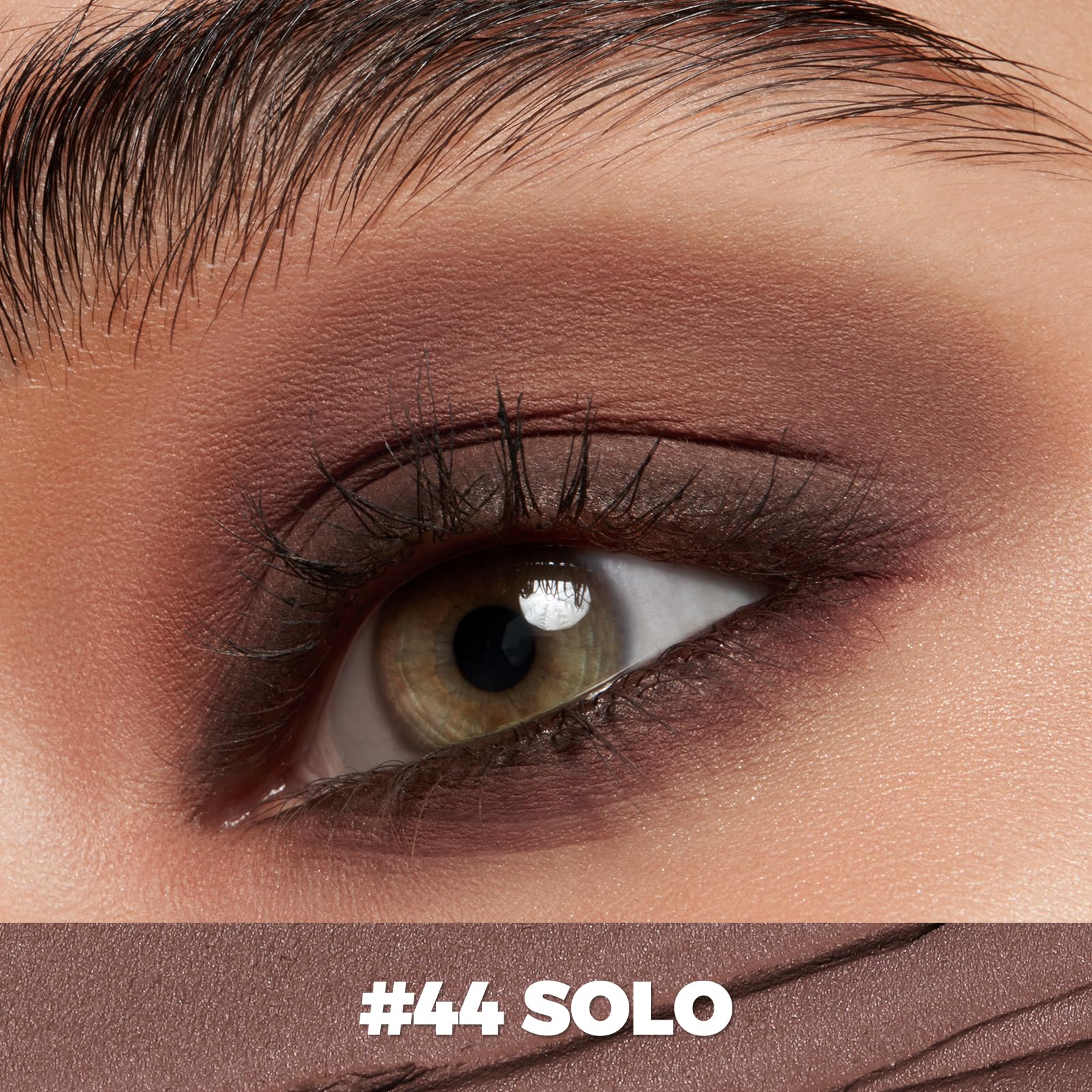 FOCALLURE Shimmer and Matte Cream Eyeshadow Stick,Smooth Brilliant Eye Brightener Pencil,High Pigment Eye Highlighter Pen for Women,Long Lasting Waterproof Eye Shadow and Liners Makeup (SOLO)