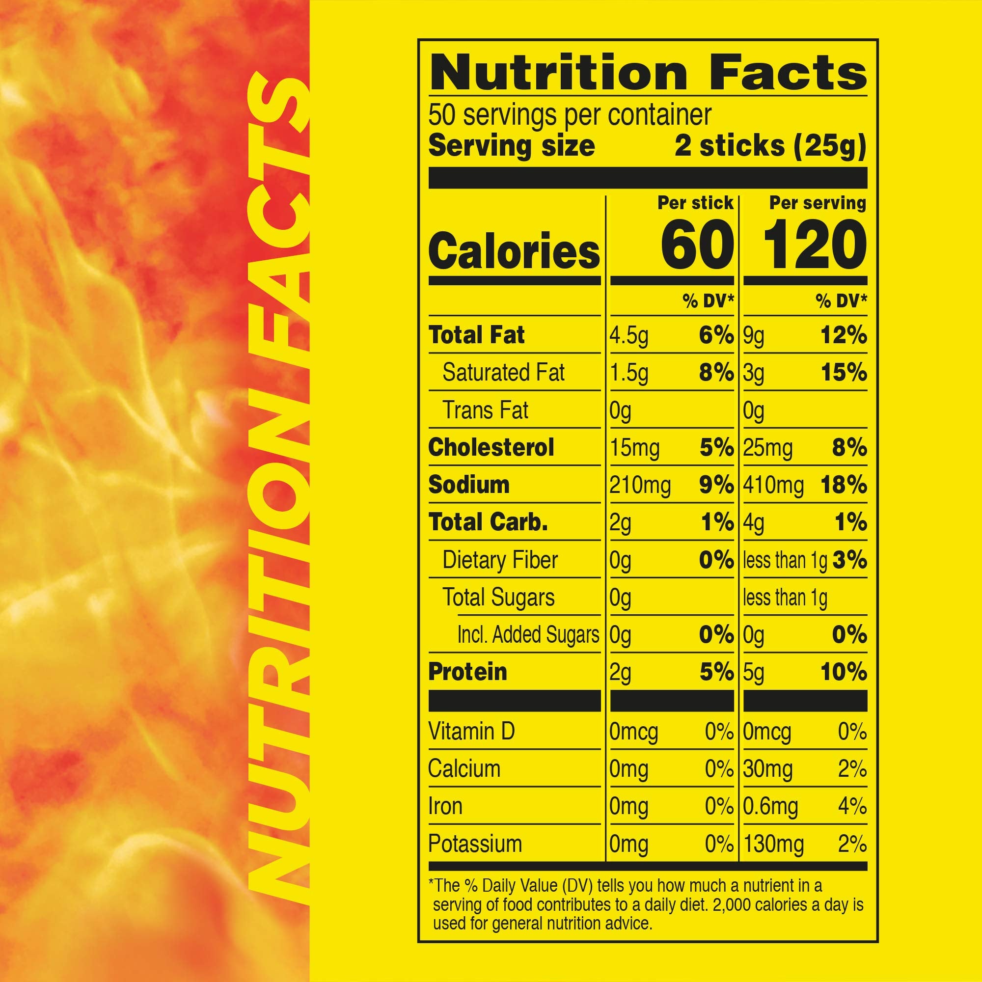 Slim Jim Smoked Meat Sticks, Original Flavor, 2g Protein Per Stick, Snack Size, Lunchbox Snack, 0.44 oz. (100 Count)