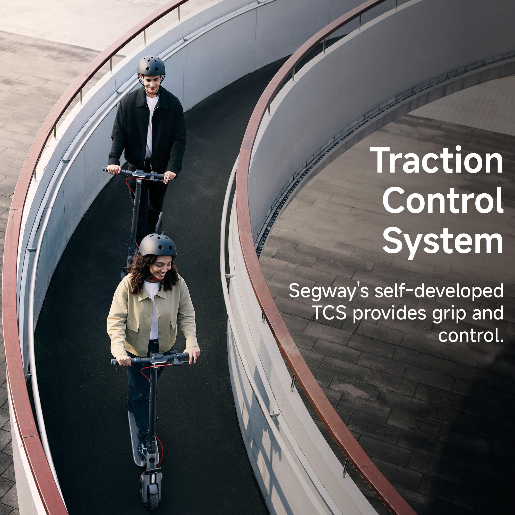 Segway Ninebot F3 Electric Scooter, 20 MPH w/ 44-Mile Range, 10" Tubeless Tires, Front Hydraulic & Rear Elastomer Suspension, UL2271/2272 Certified