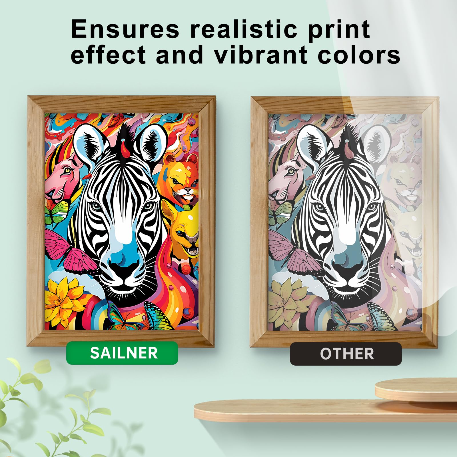 SAILNER 901XL Black Ink Cartridges(2-Pack) Remanufactured Ink for HP 901 901XL Ink Cartridges Work for HP Officejet 4500 J4524 J4540 J4550 J4580 J4624 J4680 Printer Ink 901 XL (High-Yield Black)