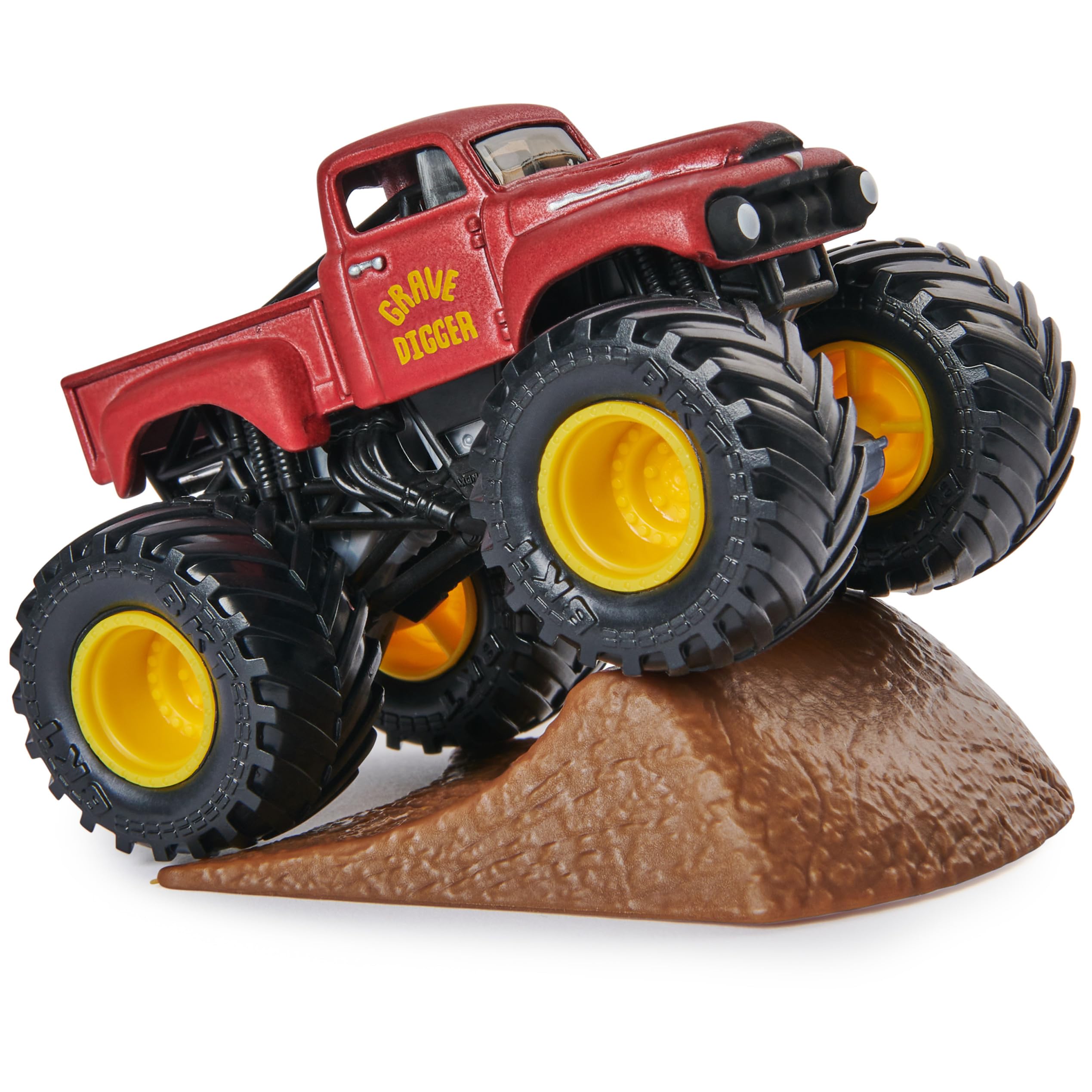 Monster Jam, Grave Digger 40th Anniversary 8-Pack Monster Trucks with Bonus Accessories, 1:64 Scale, Kids Toys for Boys and Girls 3 and up