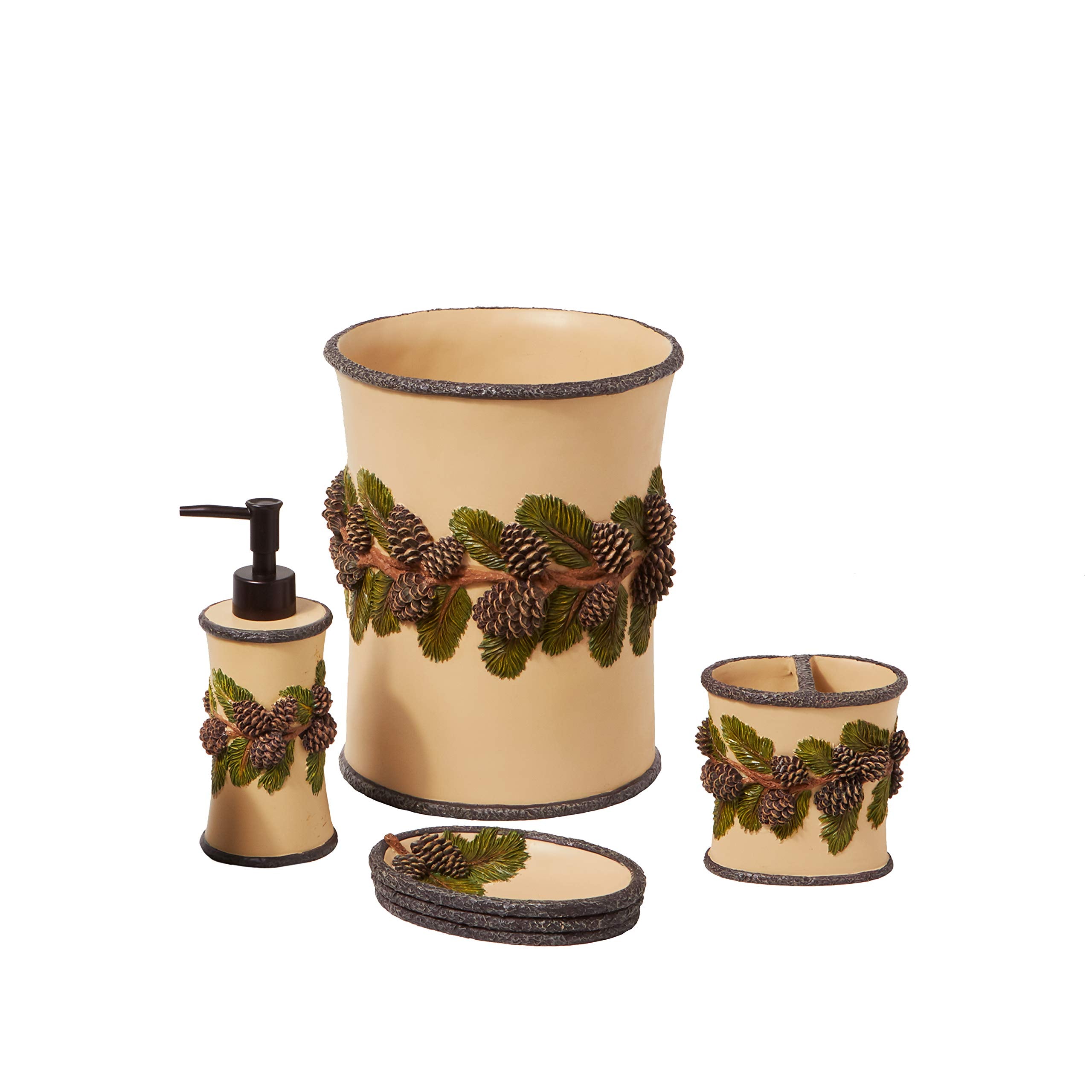 SKL Home by Saturday Knight Ltd. Pinehaven Wastebasket, Natural