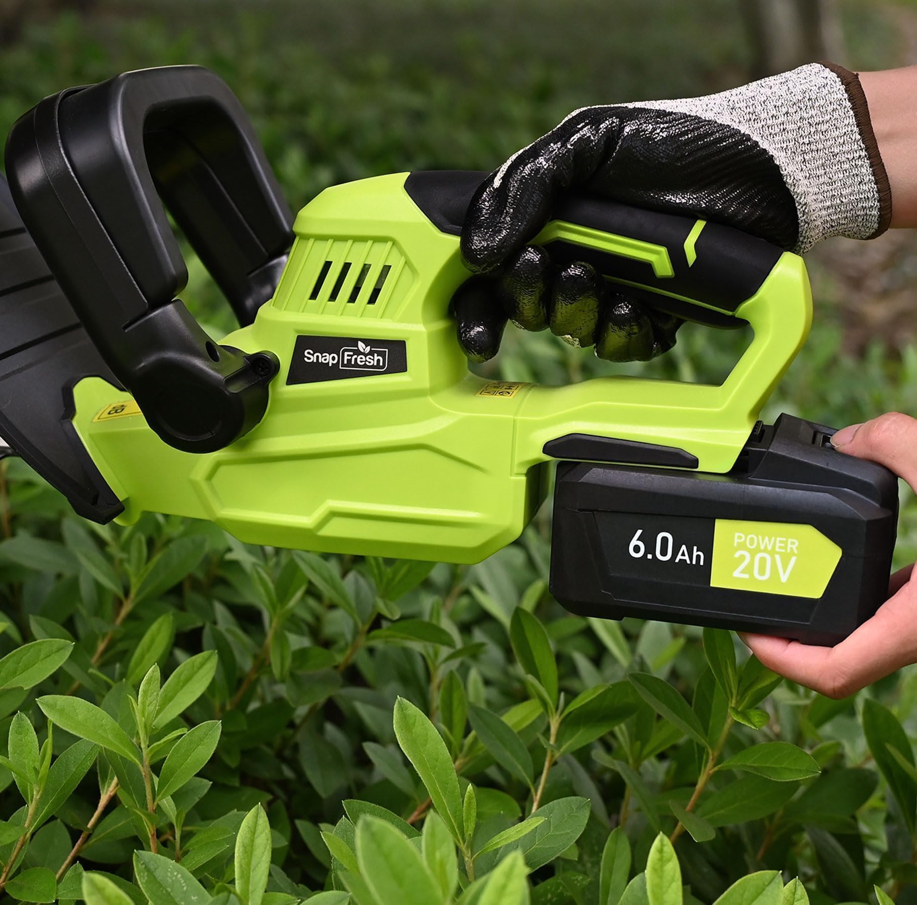 SnapFresh 20V 6.0Ah Li-ion Battery, (Not Compatible with Other Brands), Lithium-Ion Battery Support Fast Charging(BBT-DC60A)