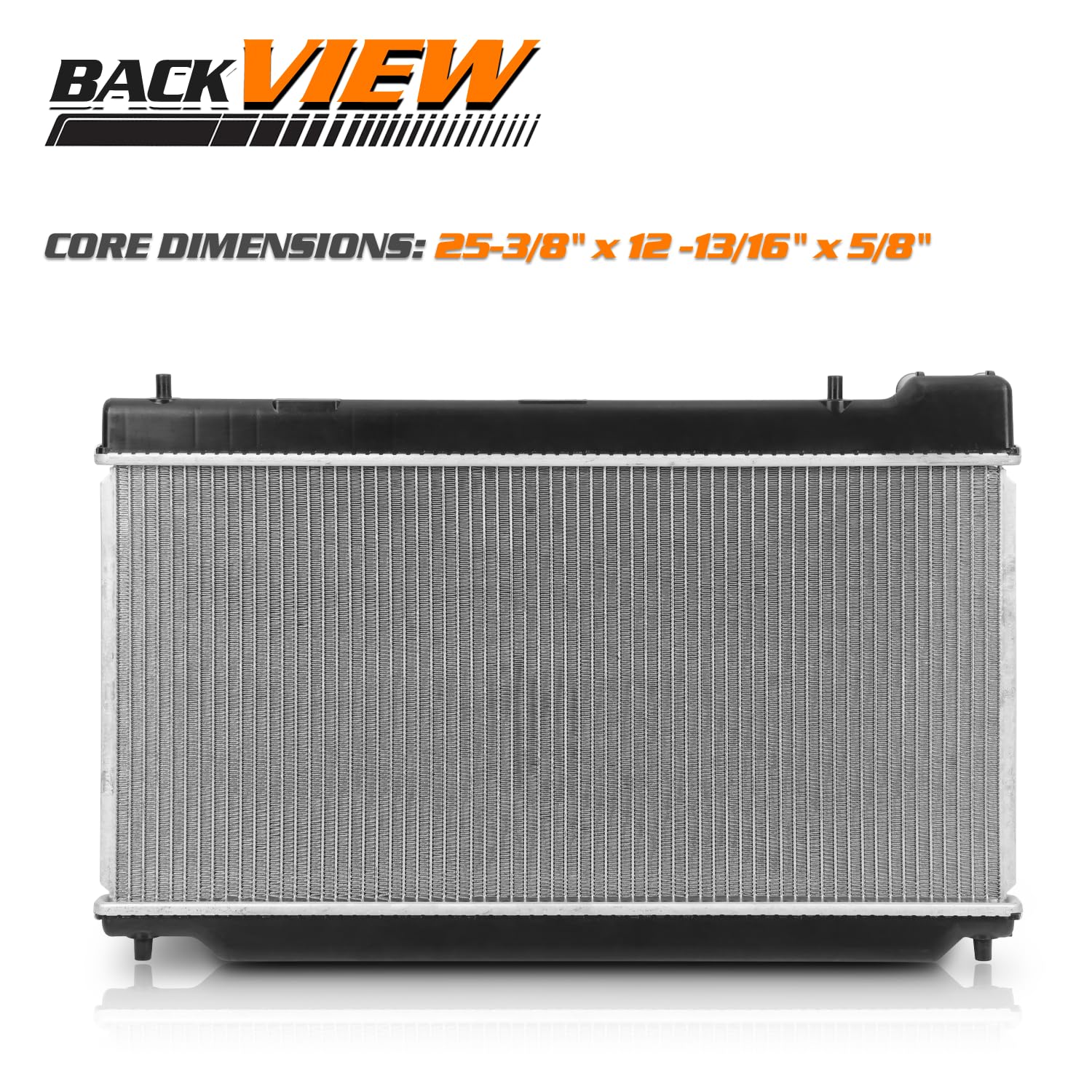 M-AUTO Aluminum Factory Style Radiator Replacement for 2007 2008 07 08 Honda Fit Automatic Transmission