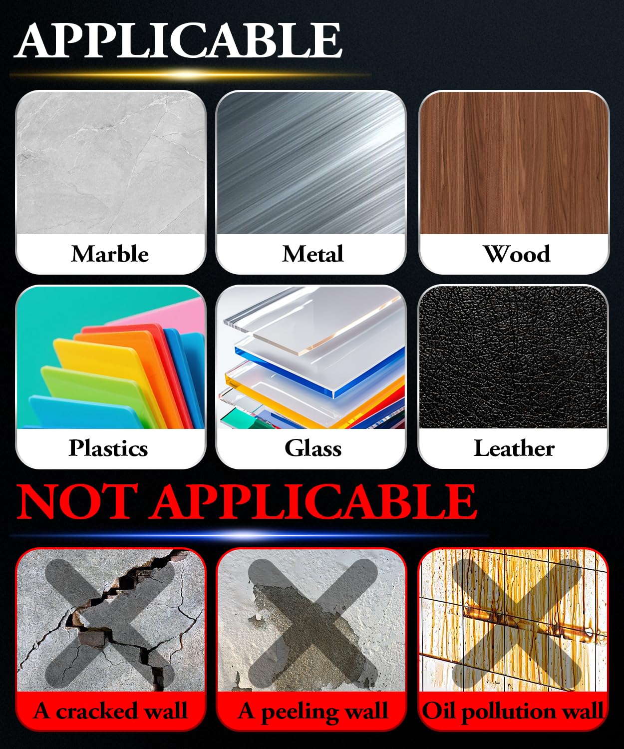 PHIXBEAR High Temperature Heavy Duty Double Sided Tape Resistant, 20 Ft X 0.5In, Strong Adhesion Waterproof Mounting Tape for Multi-Purpose Automotive Parts, LED Strip Ligh, Home, Office