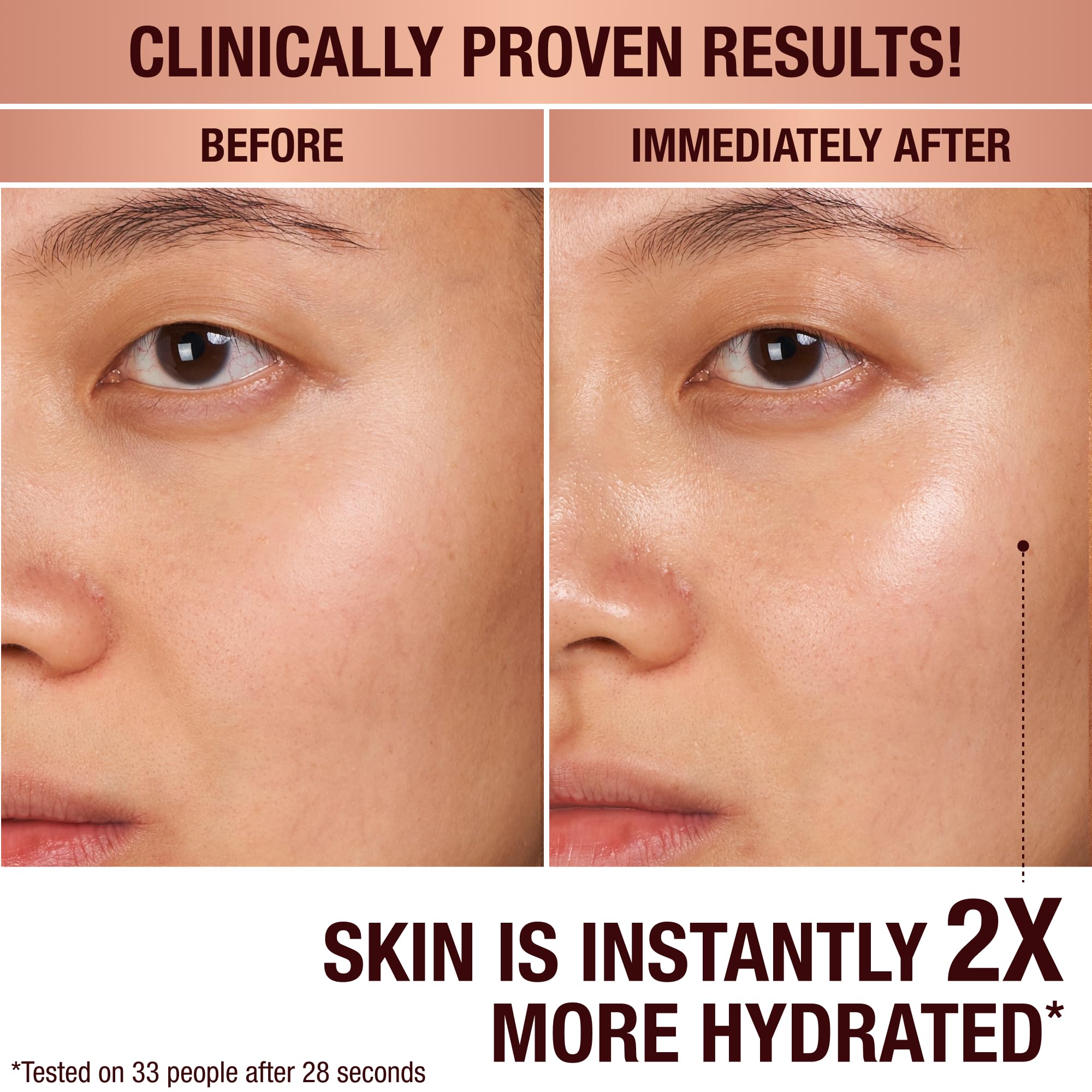 Charlotte Tilbury Magic Hydration Revival Facial Cleanser - Gentle, Foaming Face Wash to Hydrate, Revive & Prime Skin - Helps Reduce the Appearance of Pores While Removing Makeup & Impurities (120ml)