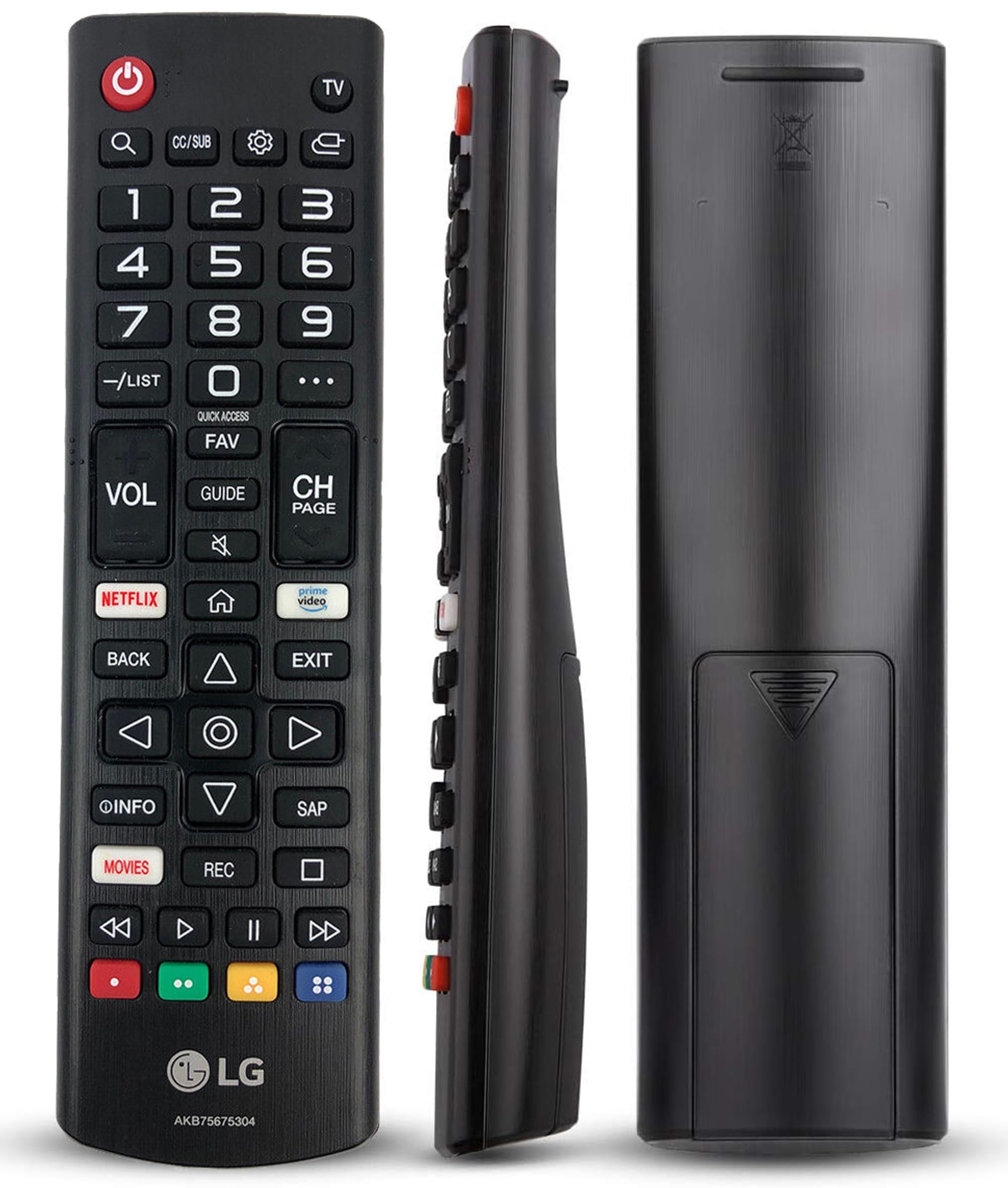 LG TV Remote Control AKB75675304 for Smart TVs Compatible with All Models 32LM5620BPUA 32LM570BPUA 32LM620BPUA 32LM630BPUB 32LM6350PUA 32LM639BPUB 43LM5700PUA 43LM6300PUB
