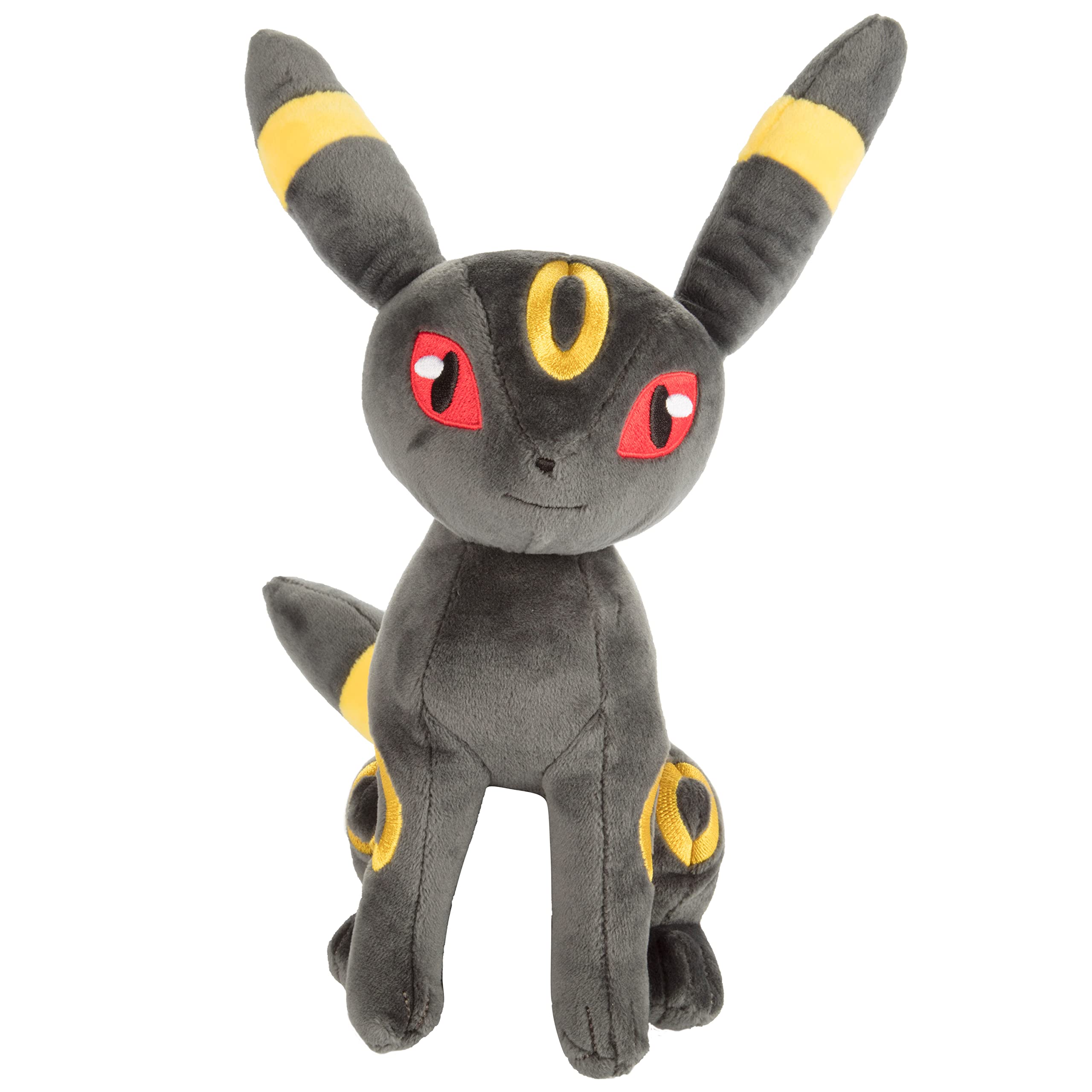 Pokemon 8" Espeon & Umbreon Plush 2-Pack - Officially Licensed - Eevee Evolution Figures - Authentic Soft Stuffed Animal Toy - Gift for Kids, Boys, Girls - 2+