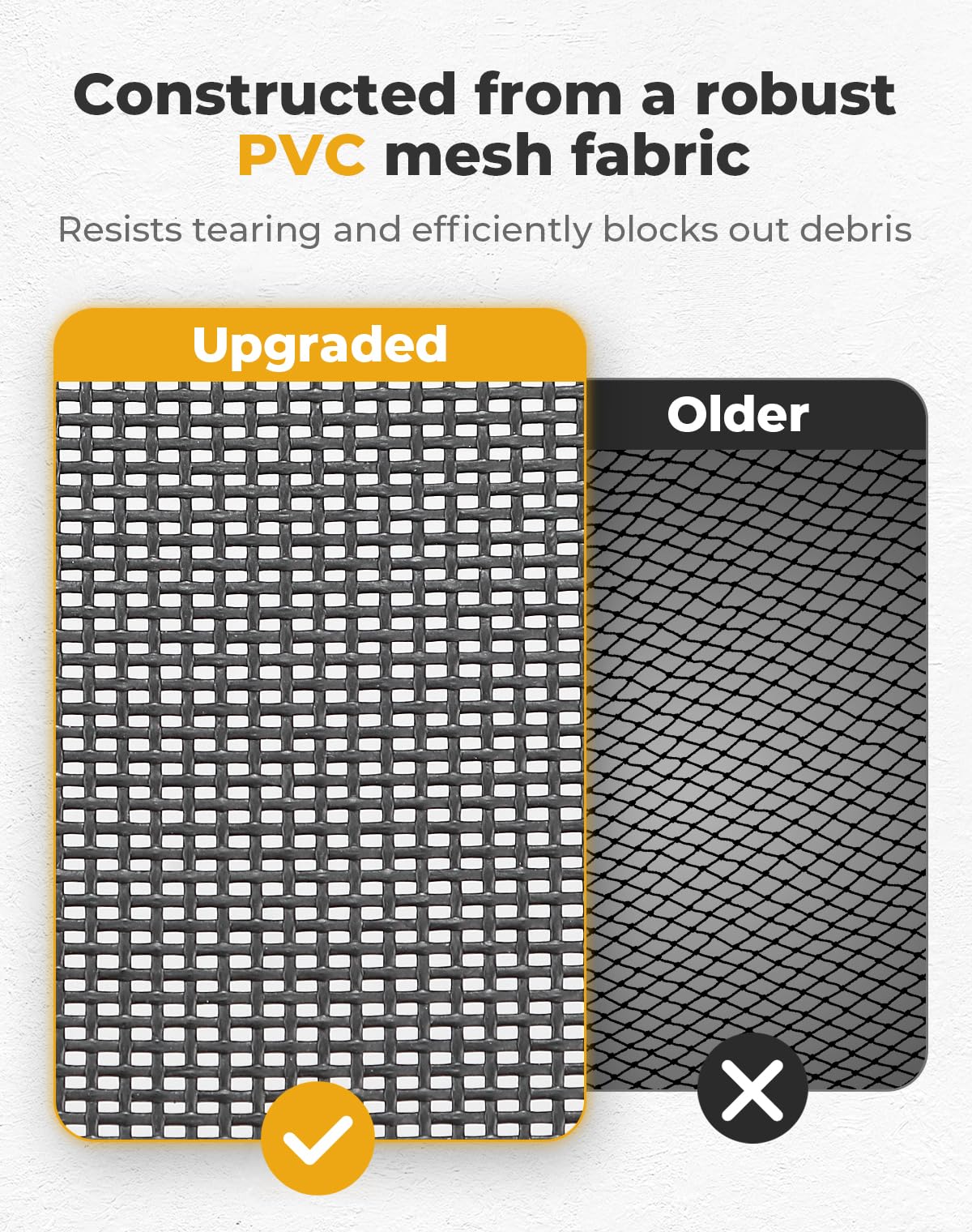 KEMIMOTO 2024/2025+ Window Mesh Net 4 Seater XP 1000 Side Soft Windshield Compatible with 2024/2025+ Polaris RZR XP 4 1000 Mesh Window Sun Shade Net UTV window mesh