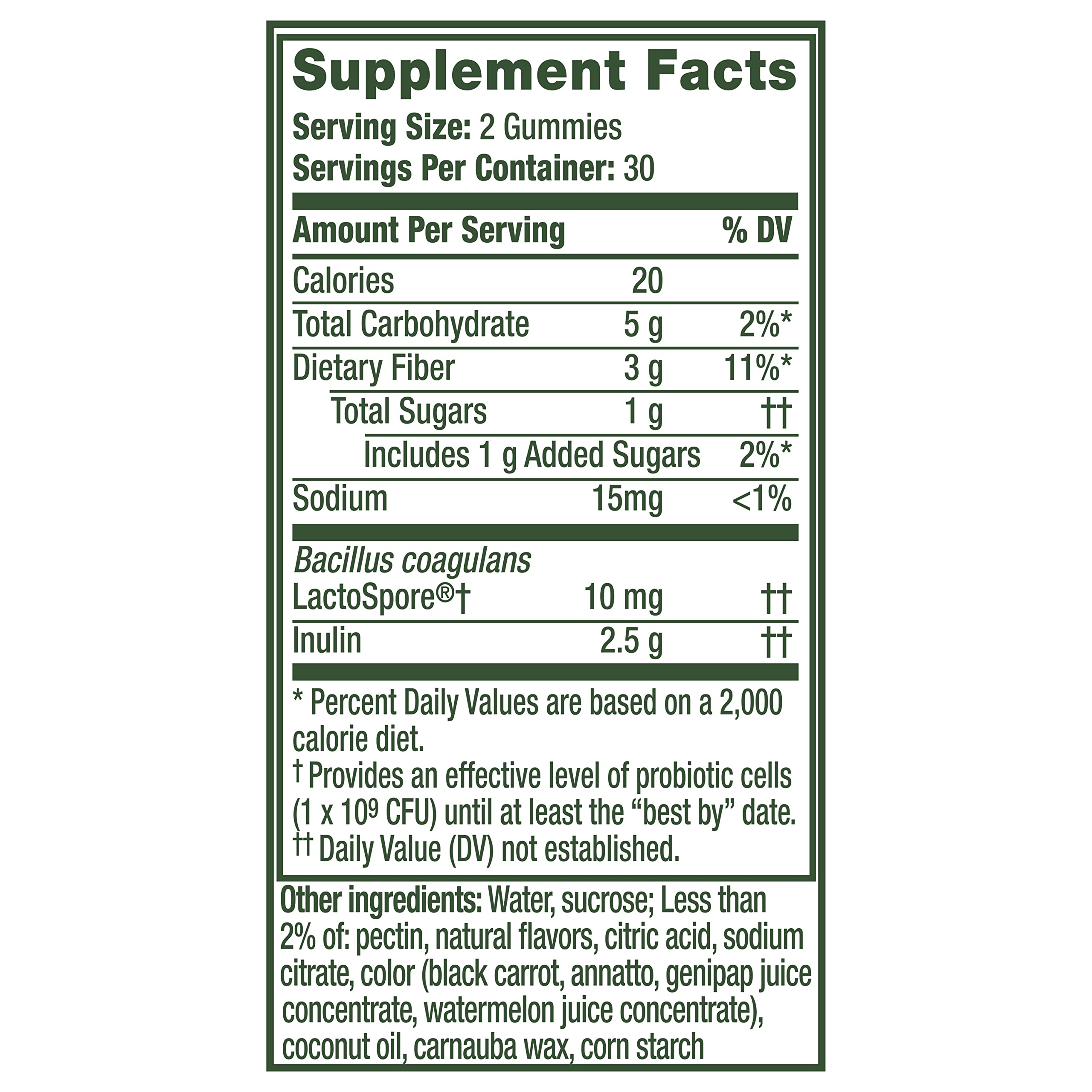 Align Dualbiotic, Prebiotics and Probiotics for Women and Men, Probiotics for Digestive Health, Prebiotics Help Nourish Good Bacteria, Natural Fruit Flavors, 60 Probiotic Gummies