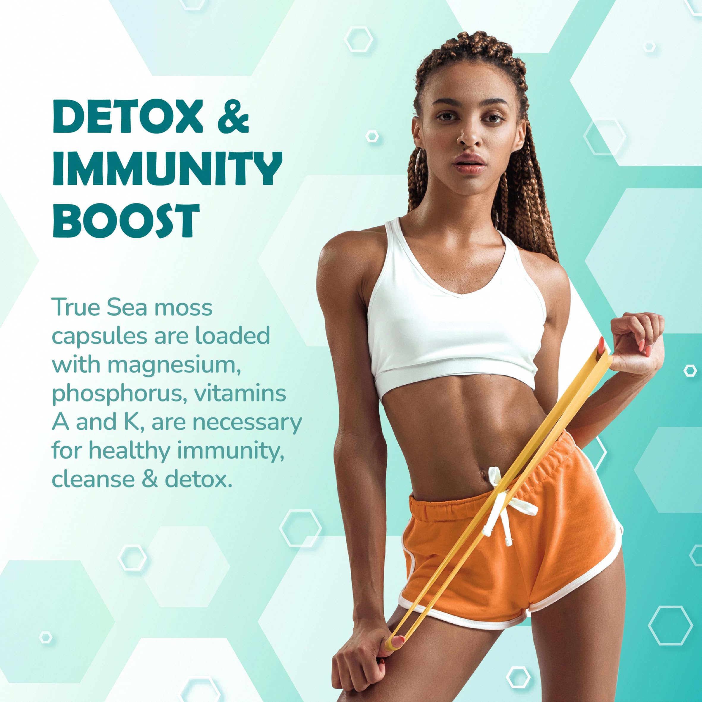 TrueSeaMoss Sea Moss Capsules & Sea Moss Gel