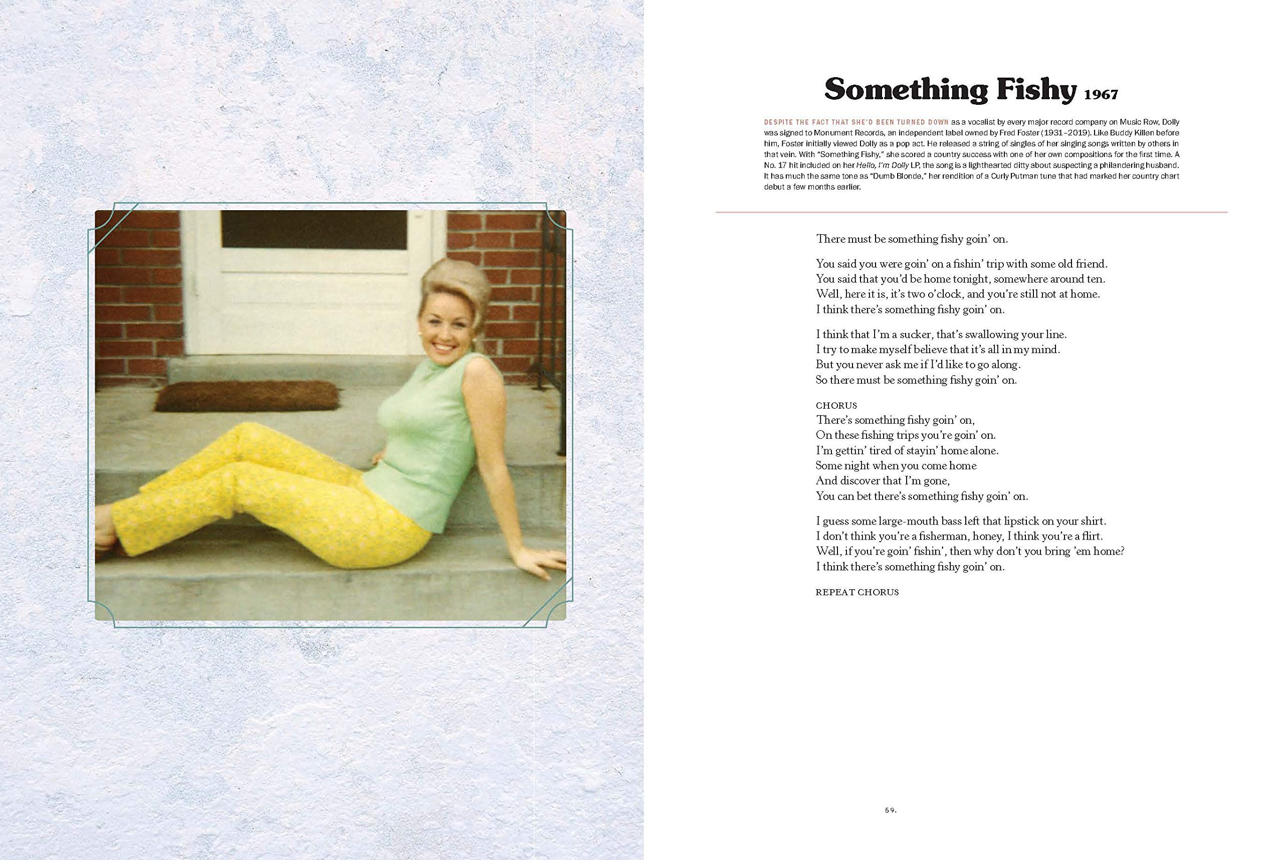 Dolly Parton, Songteller: My Life in Lyrics