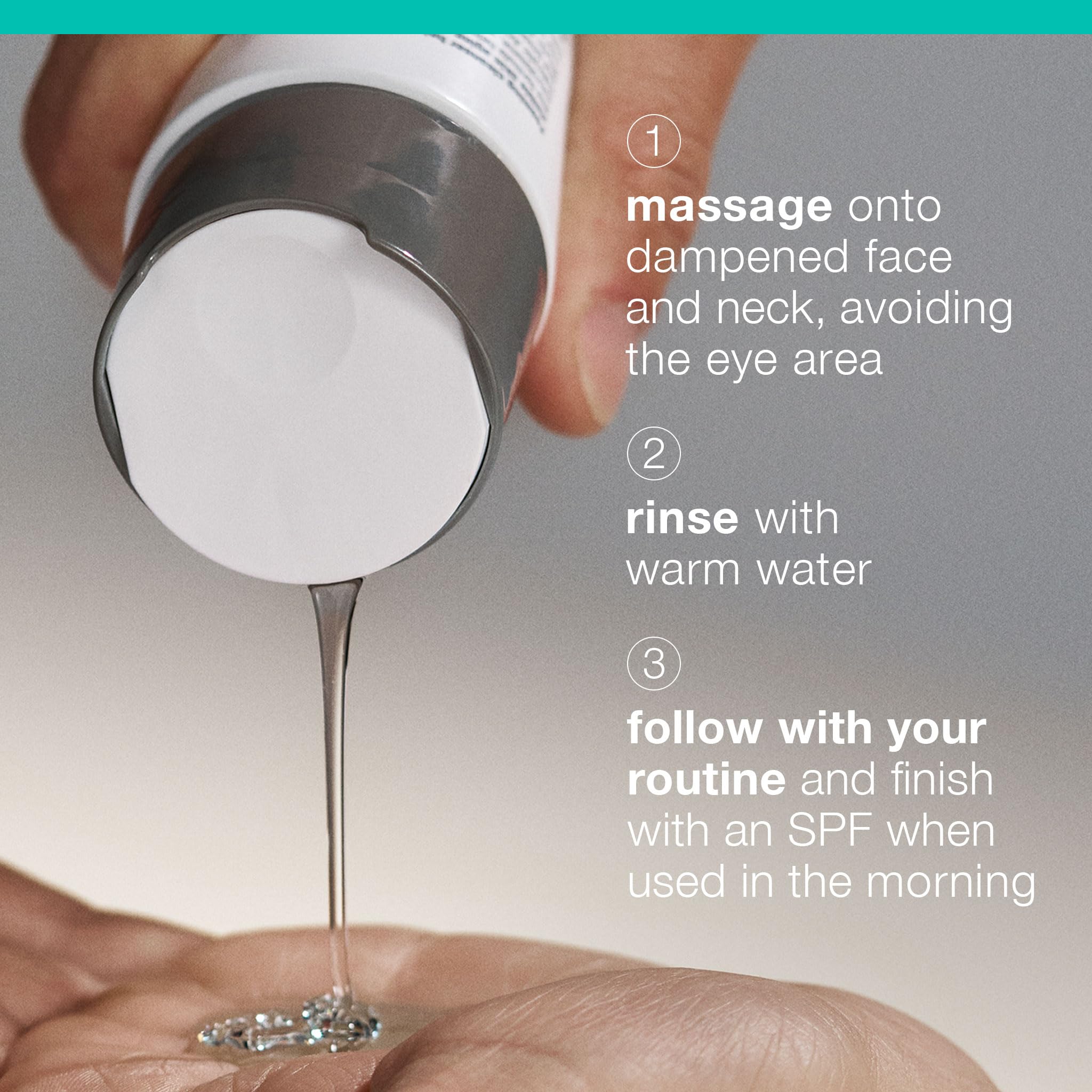 Dermalogica Clearing Skin Wash (8.4 Fl Oz) Anti-Aging Acne Face Wash - Natural Breakout Clearing Foam with Salicylic Acid and Tea Tree Oil