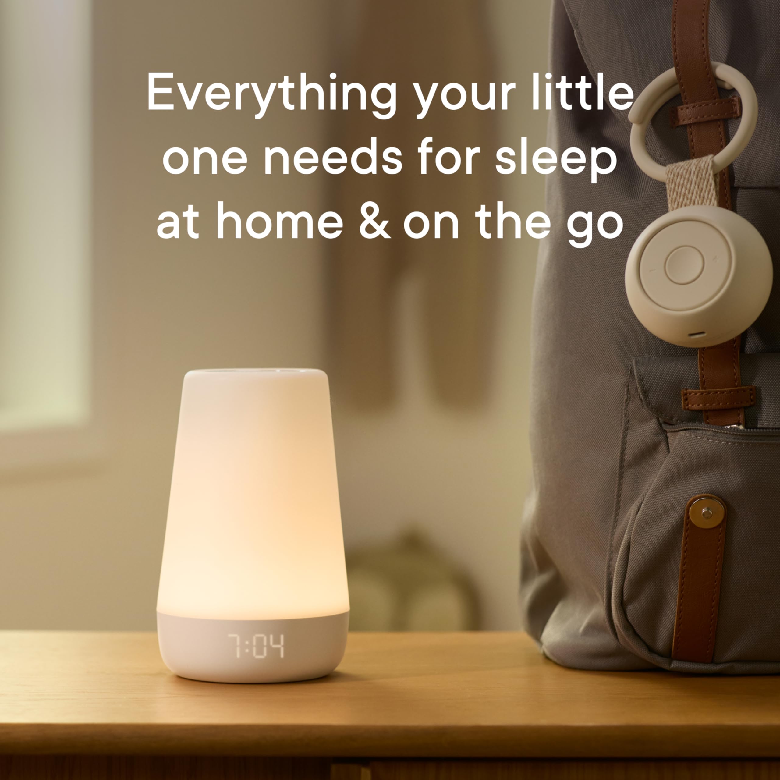 Hatch Baby Sleep Bundle: Home & Travel Sound Machines Includes Rest 2nd Gen and Portable Hatch Go (Putty)