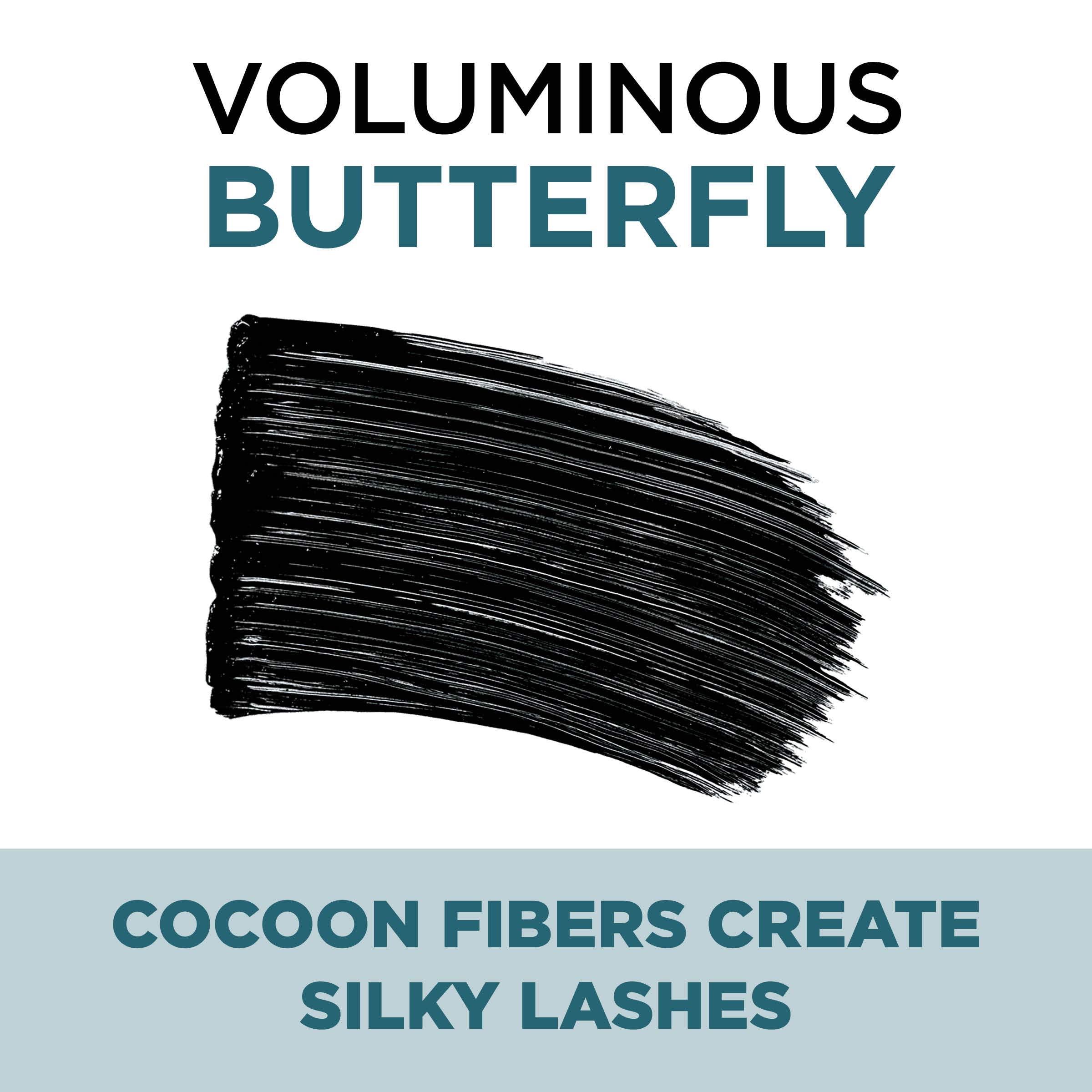 L’Oréal Paris Voluminous Butterfly Mascara, Washable, Black, 0.22 Fl. Oz., 1 Count