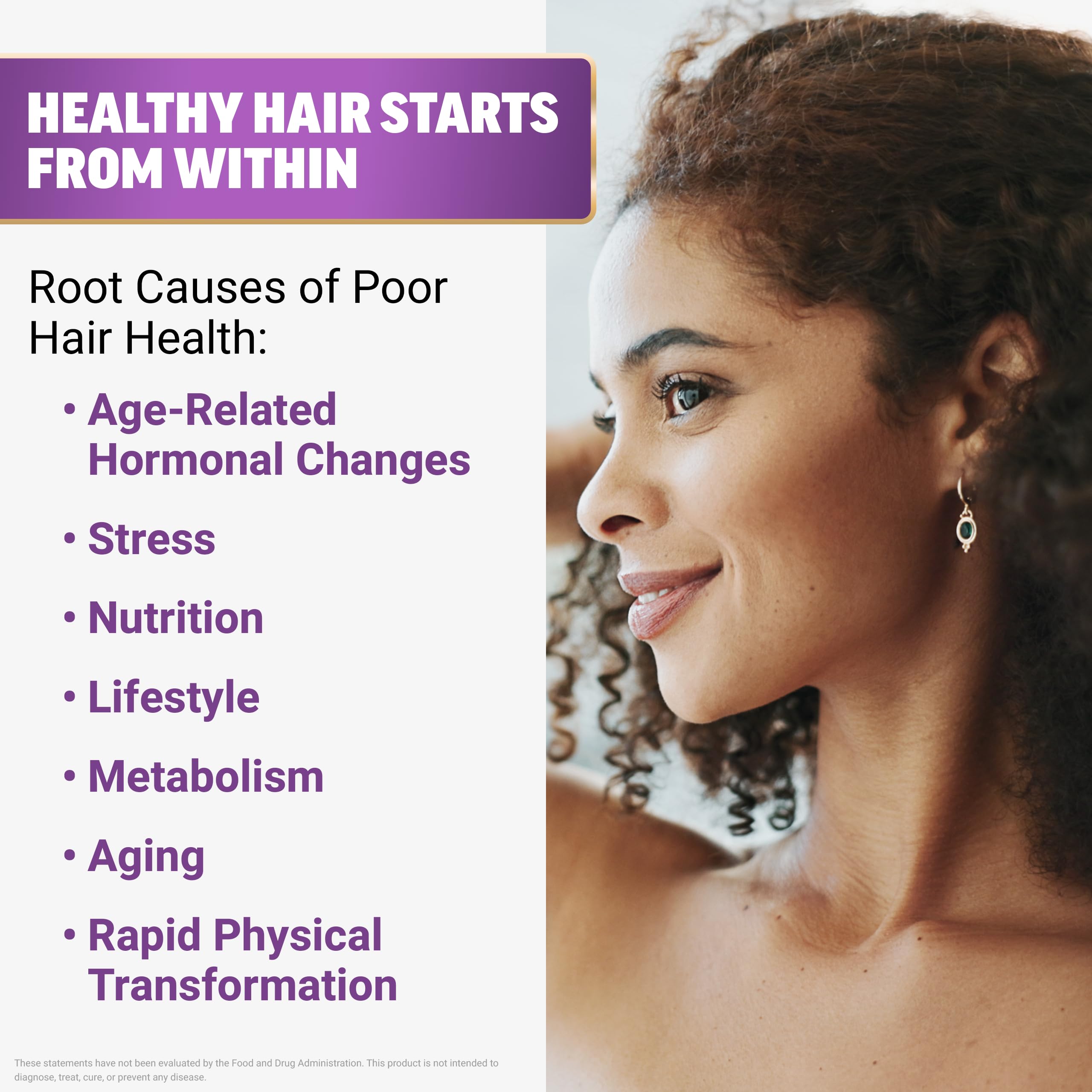 Force Factor Hair Growth Accelerator Pro, Clinically Studied Lustriva Biotin, Keratin, Saw Palmetto & Hair Growth Vitamins, Hair Growth Supplement for Women, Results Starting in 3 Weeks, 90 Capsules
