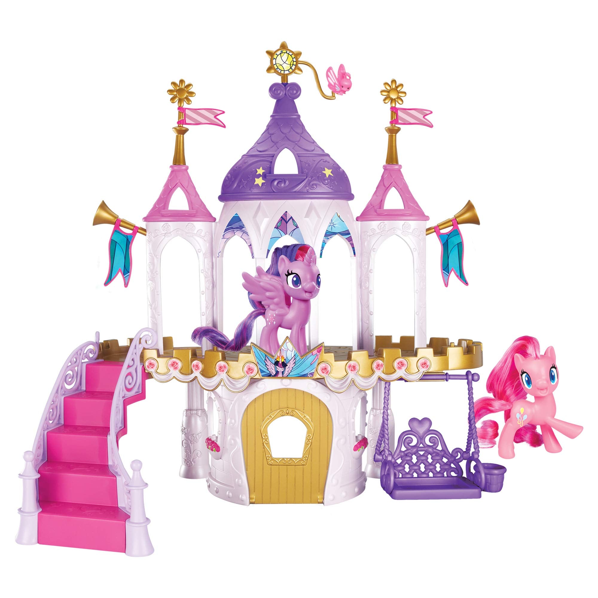 My Little Pony Friendship Castle Playset Including Twilight Sparkle and Pinkie Pie Figures (Amazon Exclusive)