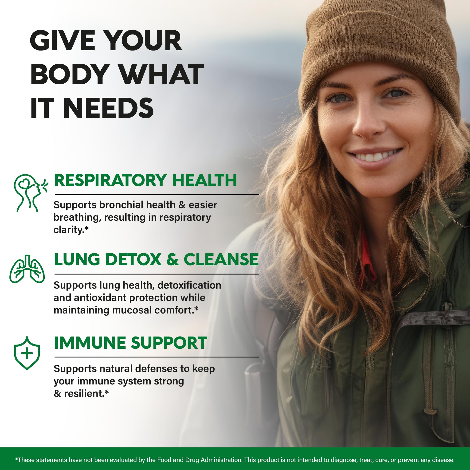 Mullein Leaf Extract for Lung Detox - Marshmallow Root | Echinacea | Oregano | Quercetin | NAC - 15-in-1 Lung Support & Cleanse for Smokers Supplement - Made in USA - As Drops, Tincture - 60 Capsules