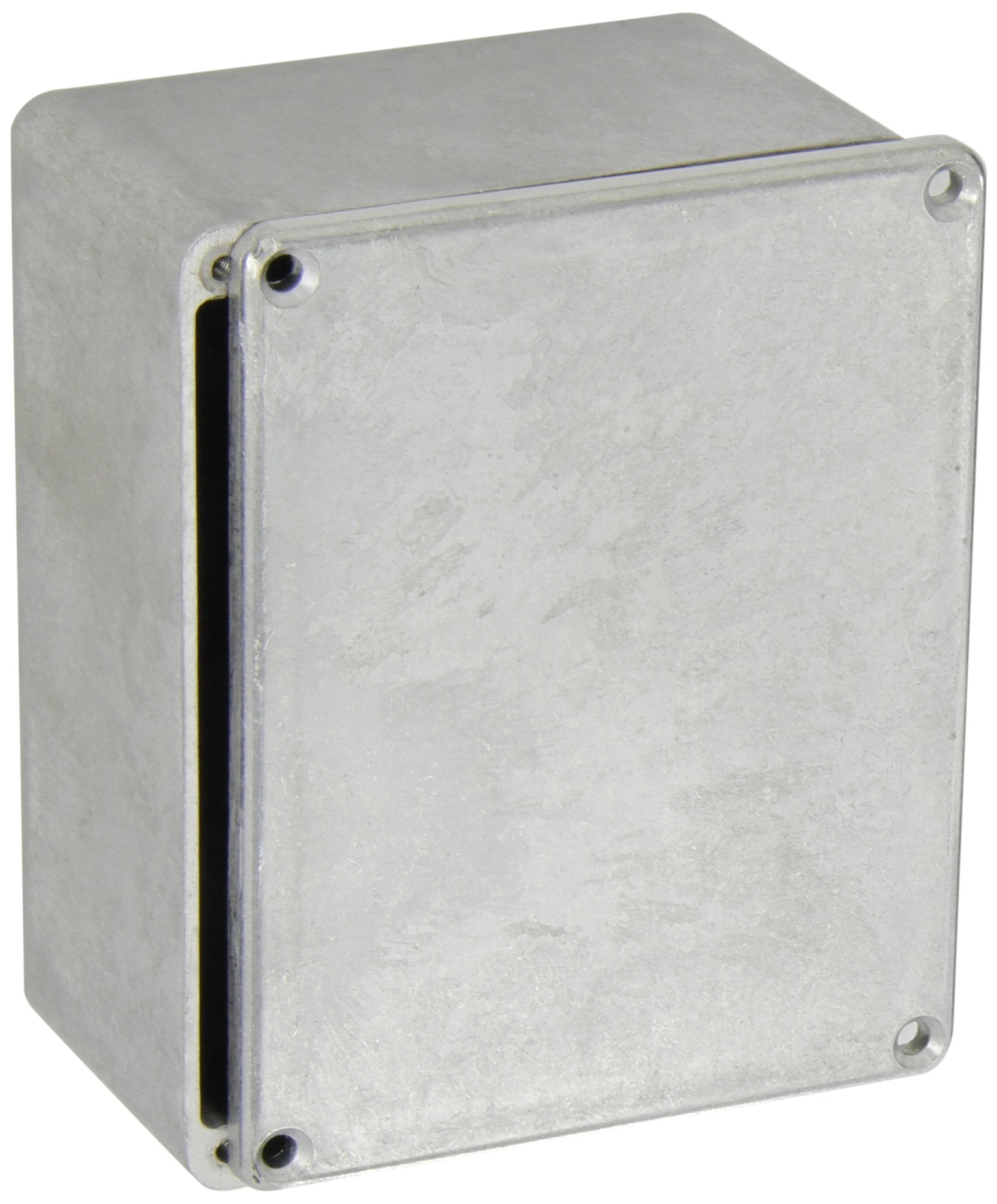 BUD Industries CN-5705 Die Cast Aluminum Enclosure 4.54" L x 3.57" W x 2.22" H, Natural