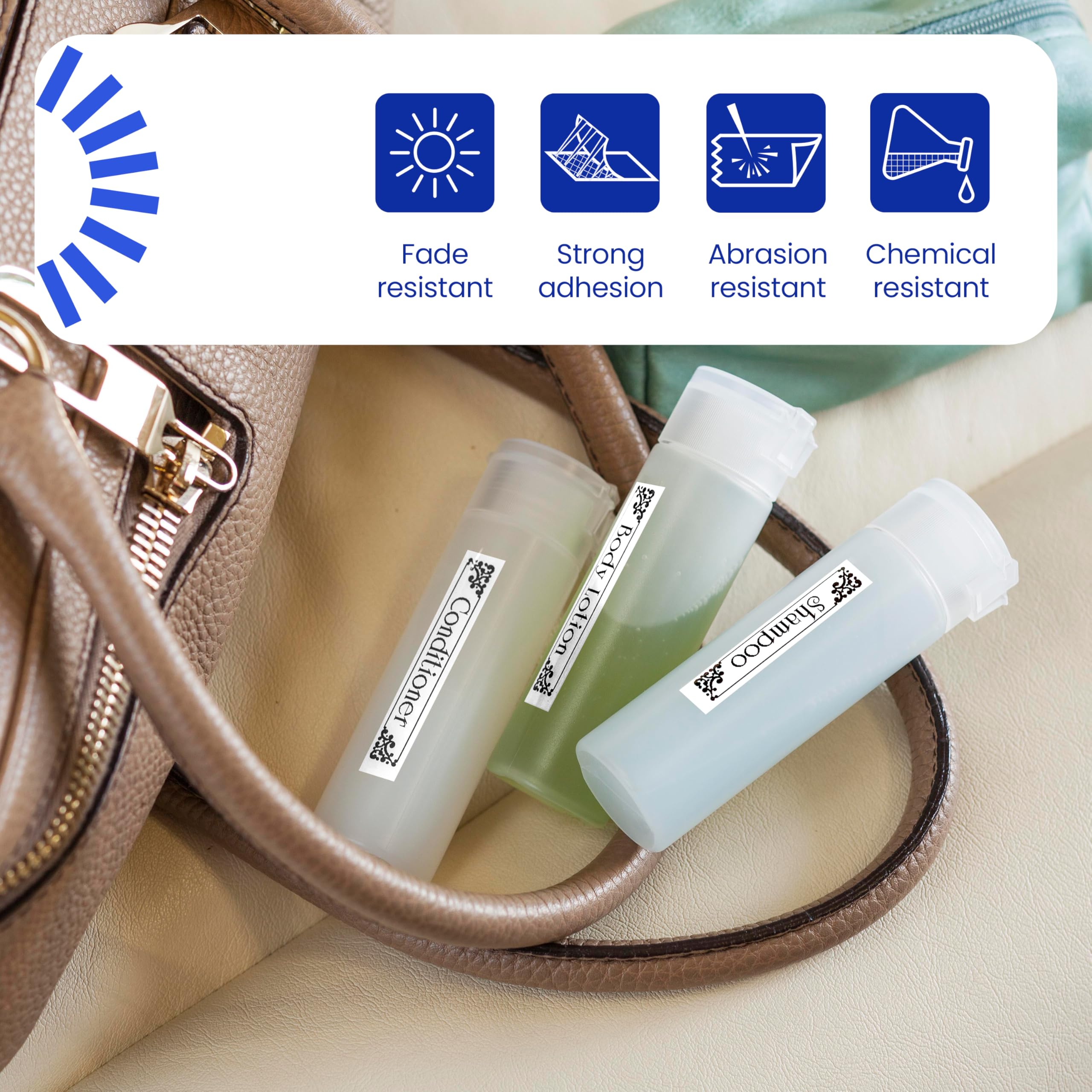 Brother Genuine P-Touch TZE-N201 Tape, 9/64" (0.13") Wide Super-Narrow Non-Laminated Tape, Black on White, Recommended for Home and Indoor Use, 0.13" x 26.2' (3.5mm x 8M), Single-Pack, TZEN201