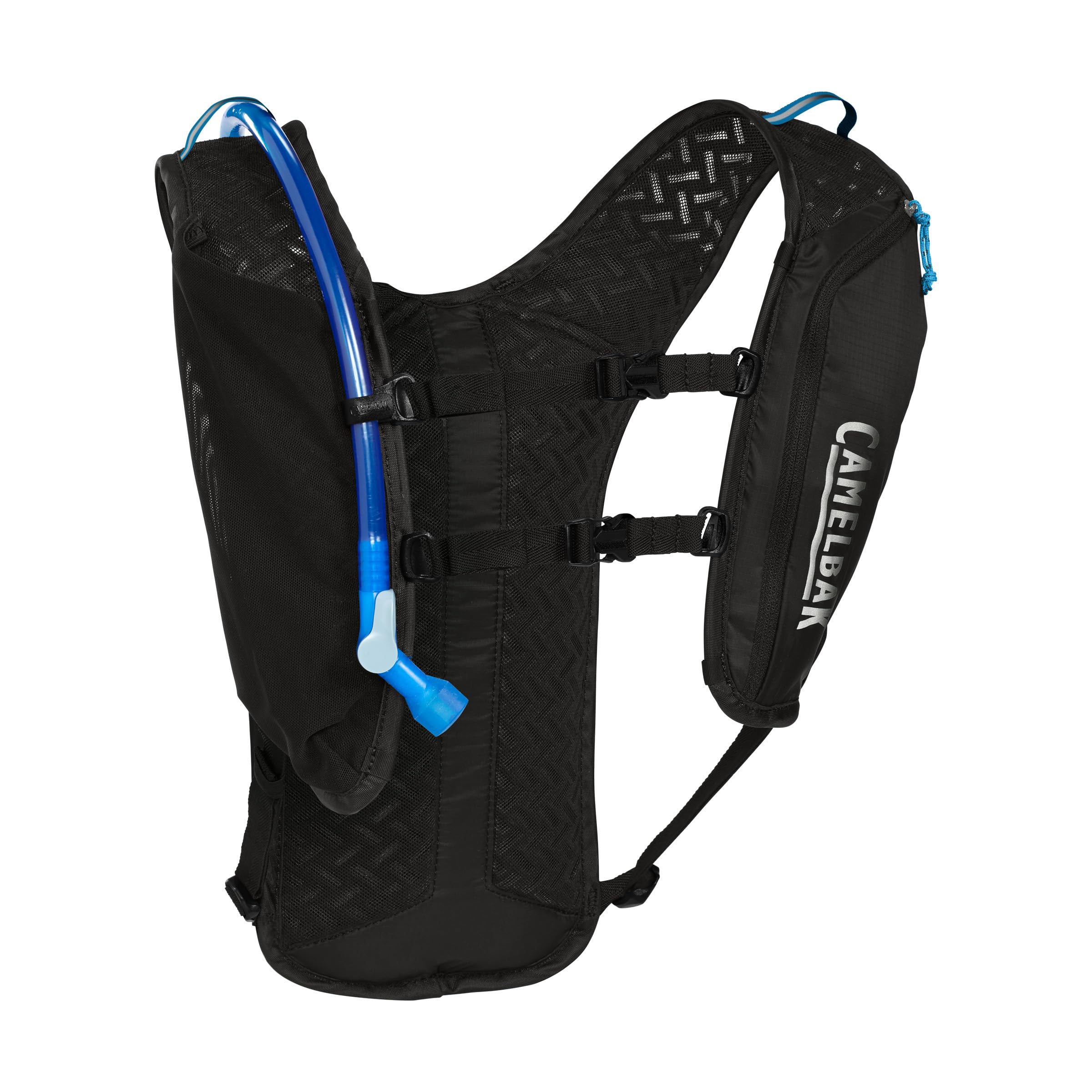 CamelBak Dart Run Vest 50oz - Minimalist Hydration Vest with 1.5L Reservoir Bladder, Black