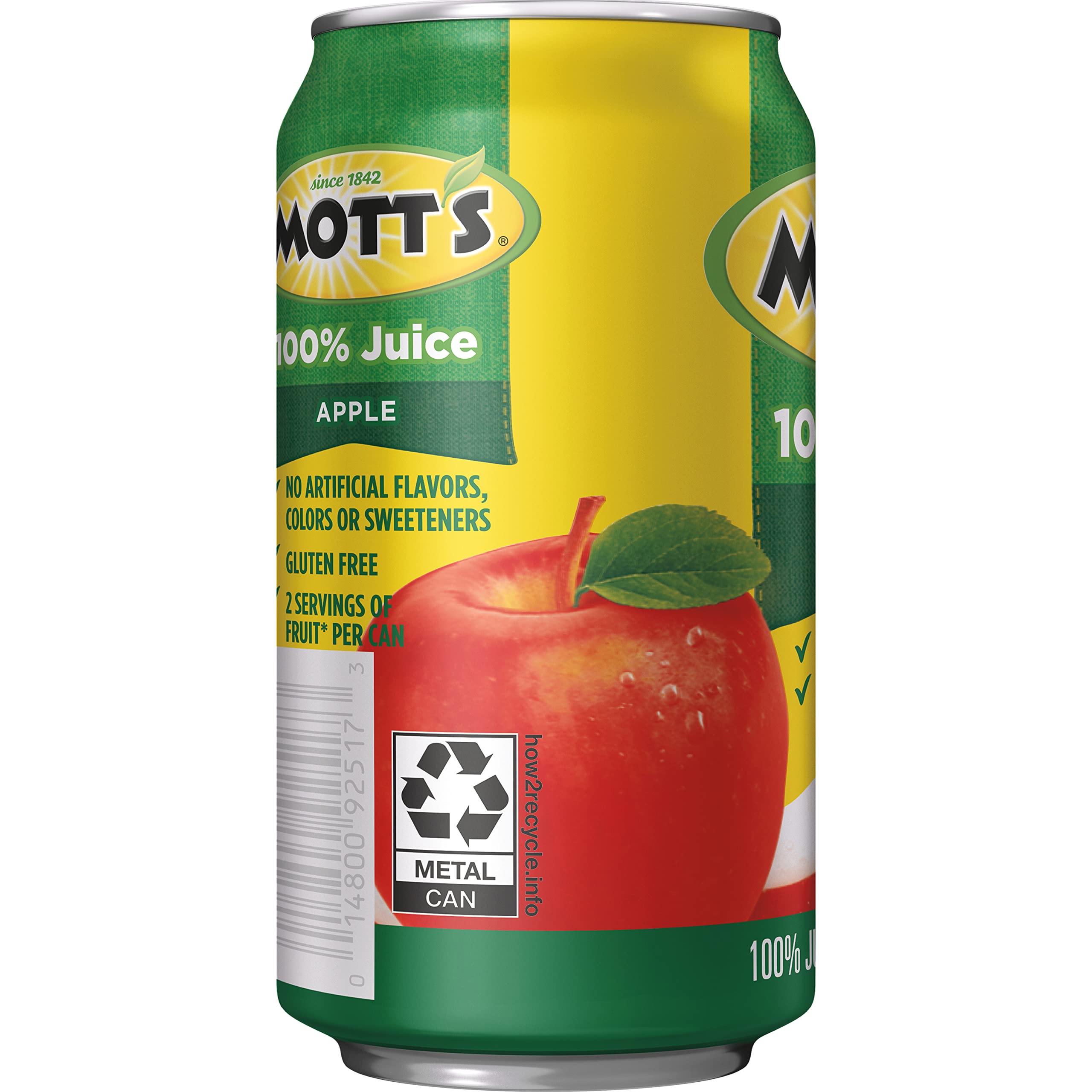 Mott's 100% Original Apple Juice, 11.5 fl oz can