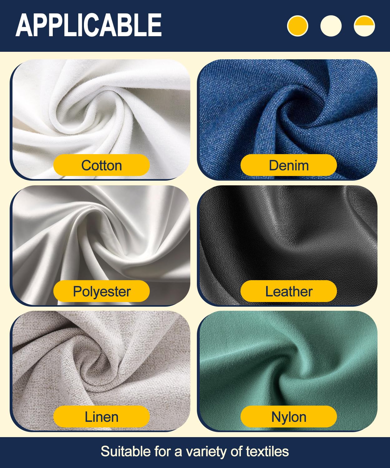 PHIXBEAR Mighty Fabric Glue Permanent in Glass Bottle with Brush, Waterproof Washable Liquid Stitch Fabric Glue, Safe, No Irritation. for Repair Clothes, Leather, Patches(1.68 fl.oz 50ml)