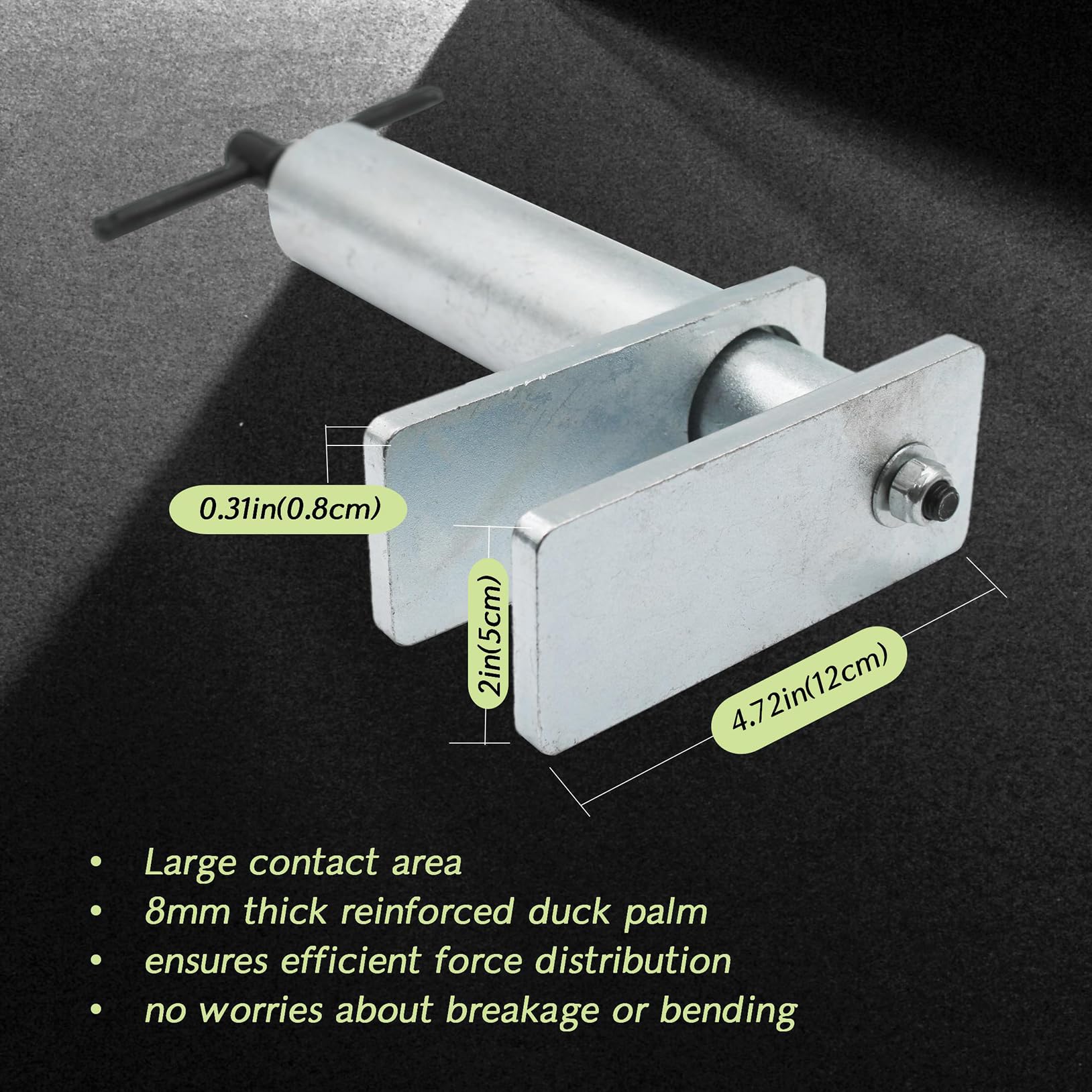 NULTRUMA Brake Pad Spreader Brake Caliper Press Tool Disc Brake Caliper Tool Piston Brake Caliper Compression Tool for One Two Four Six Piston Disc Brake Calipers Silver