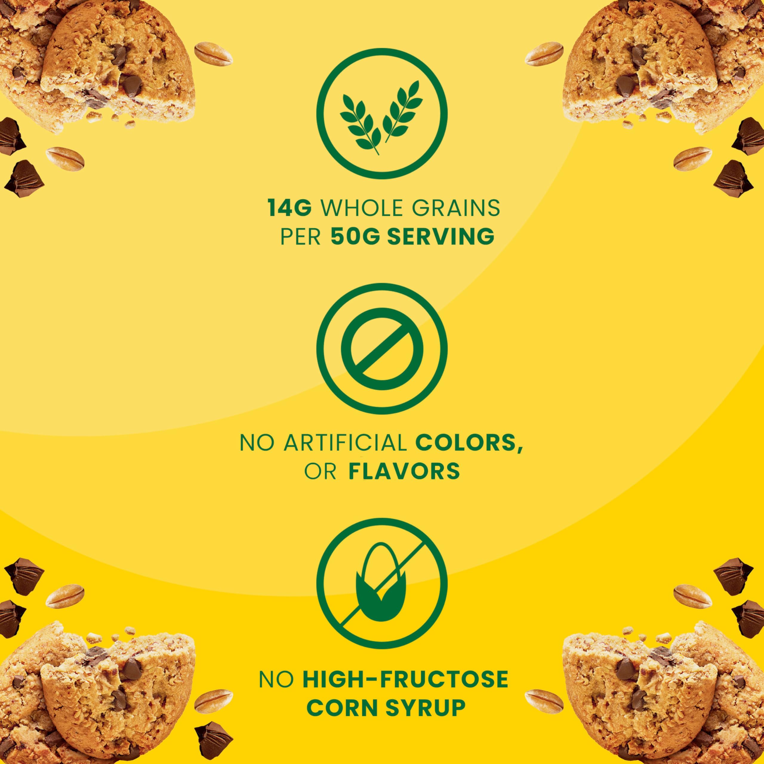 belVita Soft Baked Oats & Chocolate Breakfast Biscuits, Chewy Breakfast Bars, 6 Boxes of 5 Packs (1 Biscuit Per Pack)