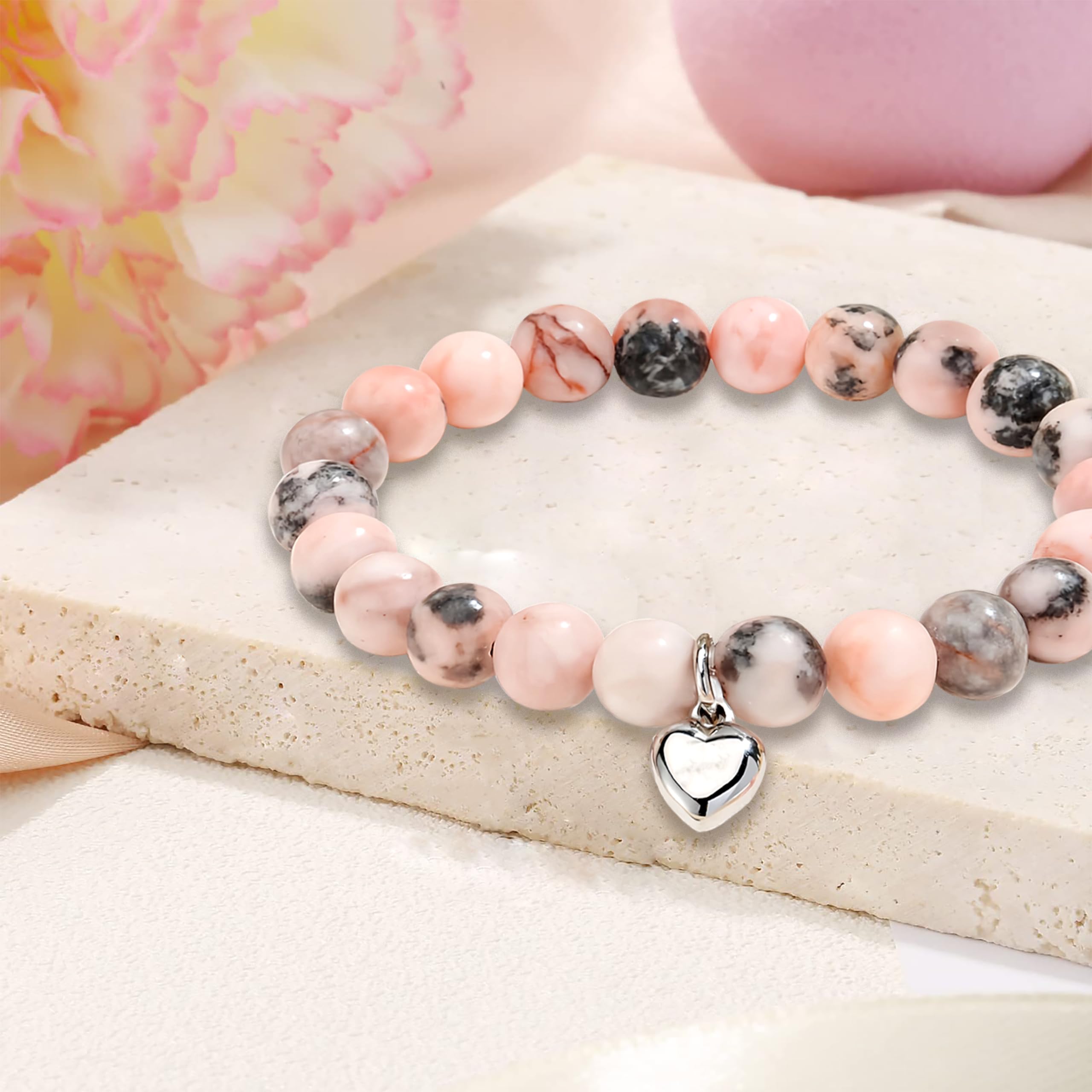 Simashts Natural Stone Bracelets For Women Girlfriend, Unique Gifts for Women