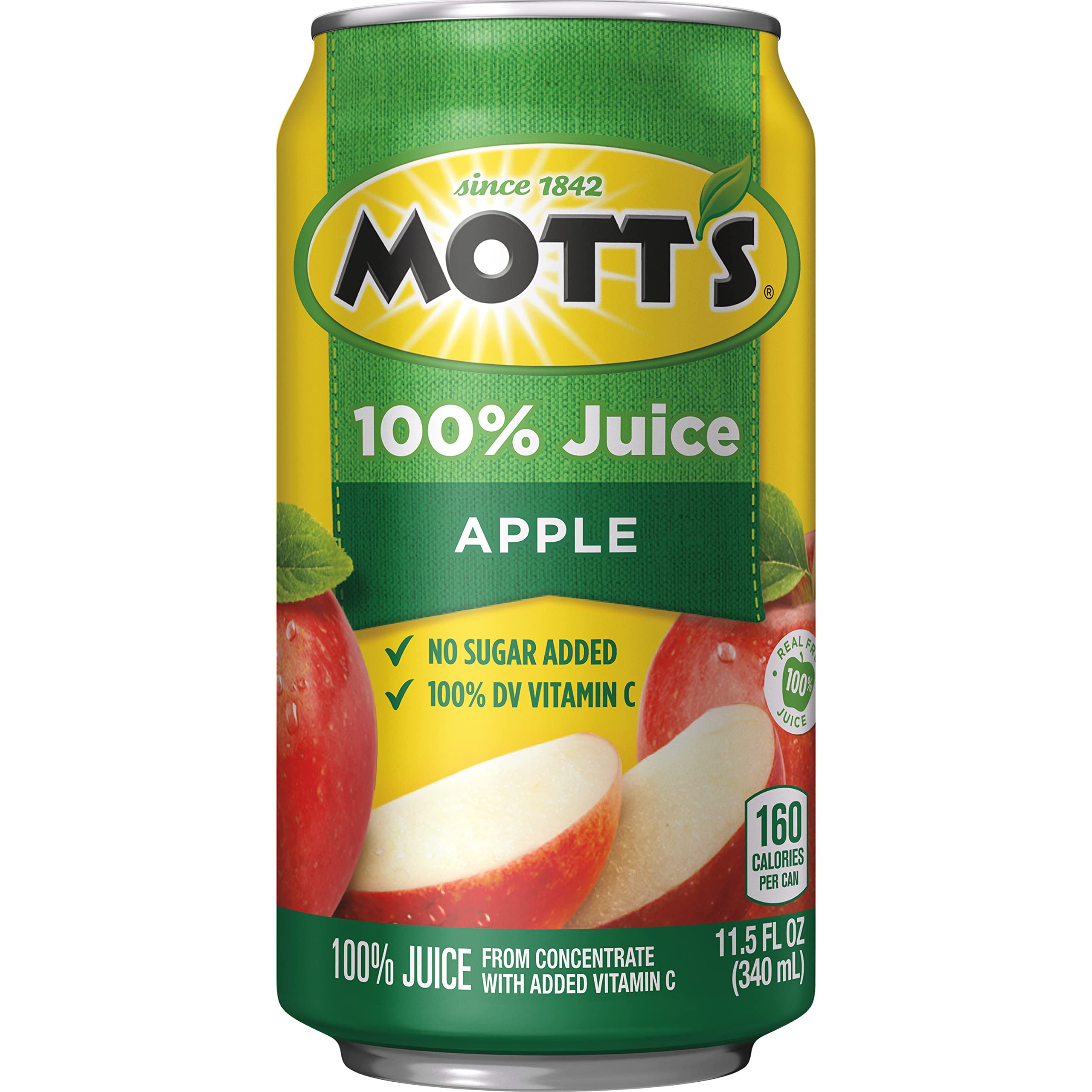 Mott's 100% Original Apple Juice, 11.5 fl oz can