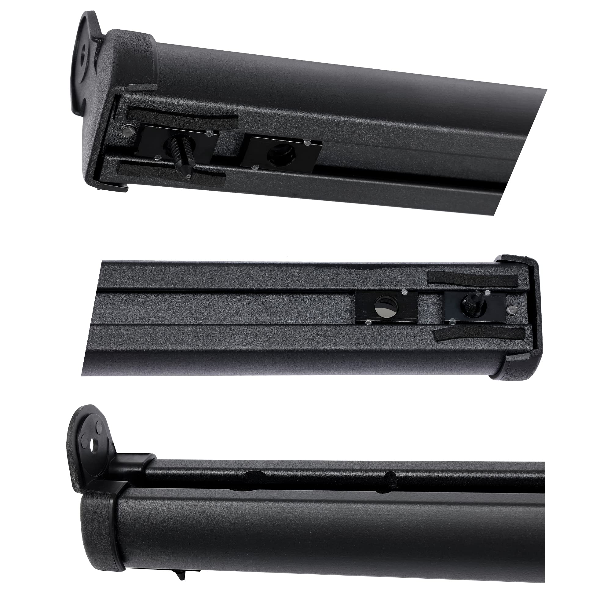 Trail Rail System, Bed Rail System, Compatible with Jeep Gladiator 2020 2021 2022 2023 2024 2025, Bed Tie Down Rails System | Replace# 82215956, Cargo Bed Rail System, Bed Track System