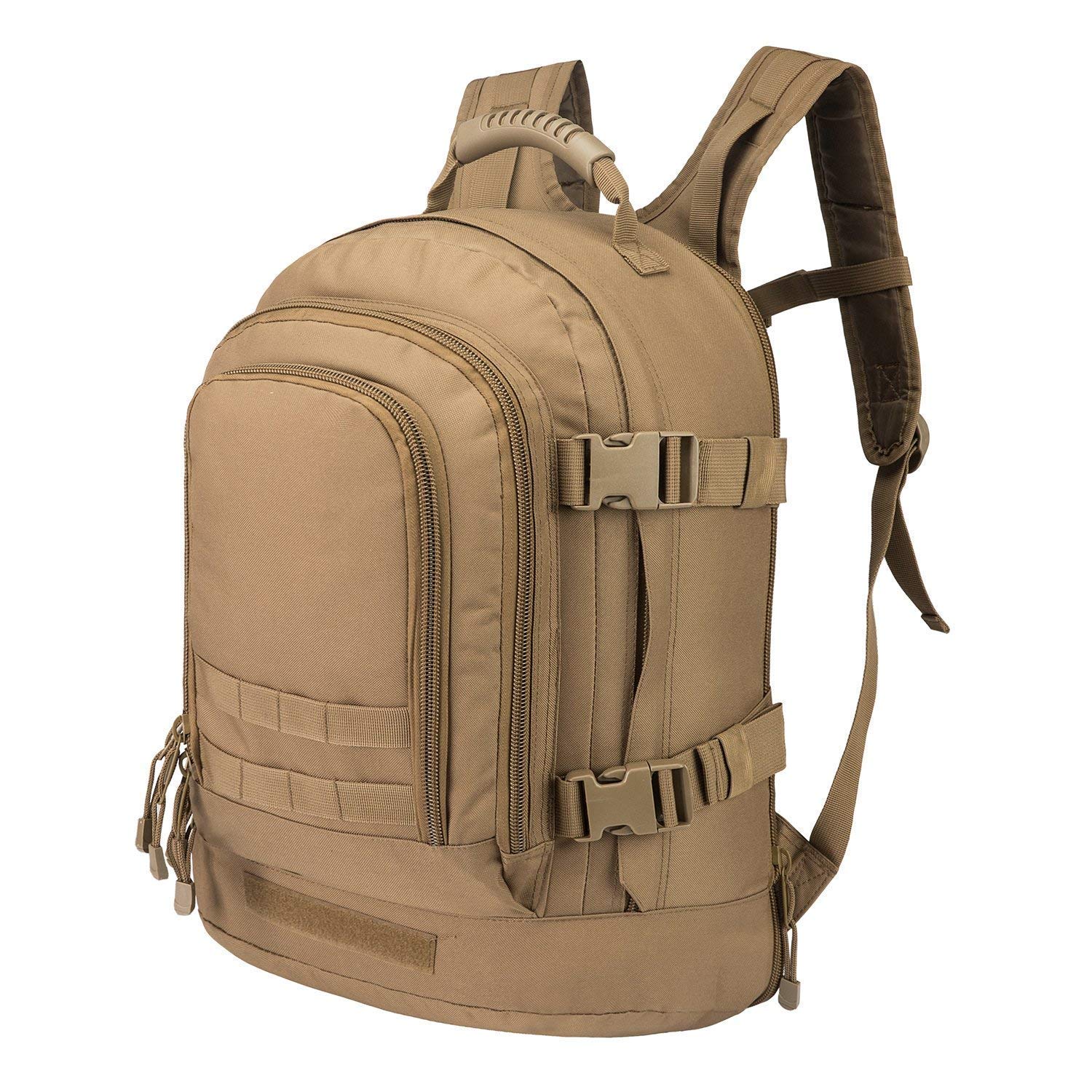 Greencity Laptop Backpacks Tactical 3 Day Expandable Bug Out Bag Classic Case Travel Hiking,Coyote