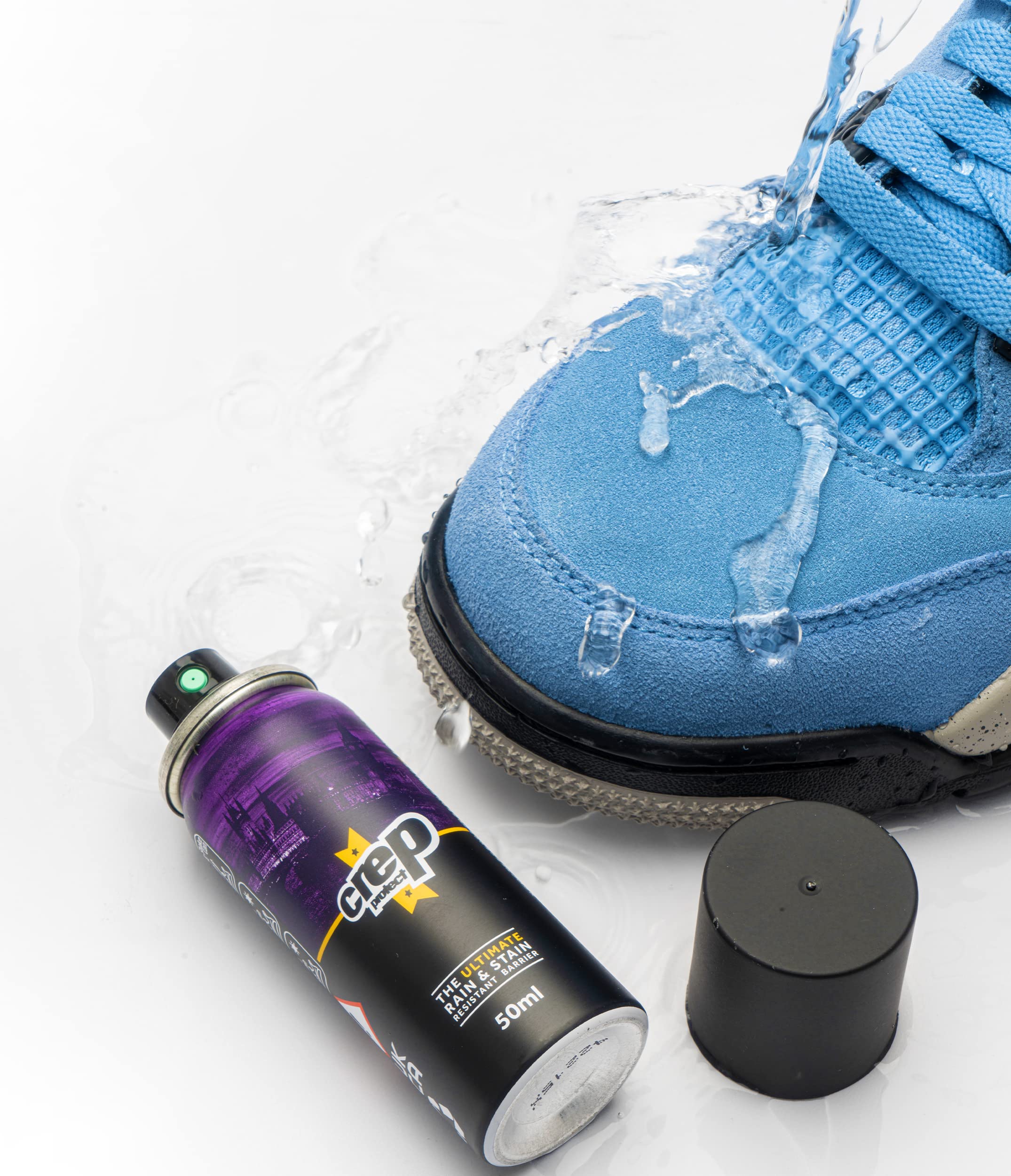 Crep Protect Ultimate Sneaker Care Travel Kit | Rain & Stain Resistant Spray, Foam Cleaner, Wipes | Shoe Protector