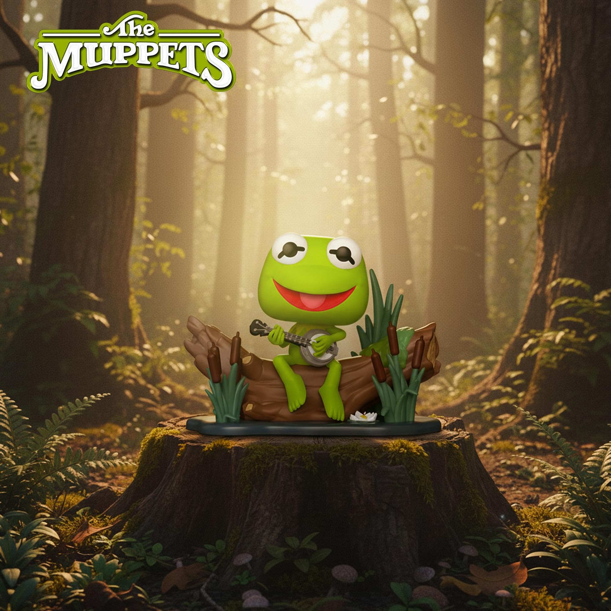 Funko Pop! TV: The Muppets - Kermit with Banjo - Collectable Vinyl Figure - Gift Idea - Official Merchandise - Toys for Kids & Adults - Model Figure for Collectors
