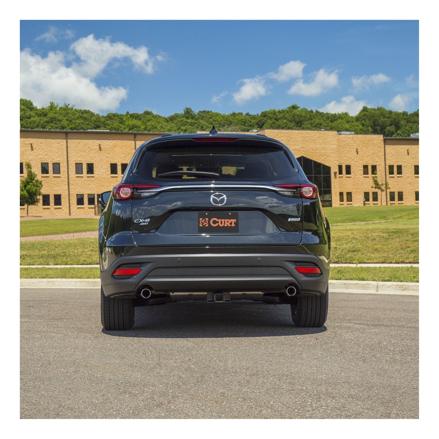 CURT 13284 Class 3 Trailer Hitch, 2-Inch Receiver, Fits Select Mazda CX-9