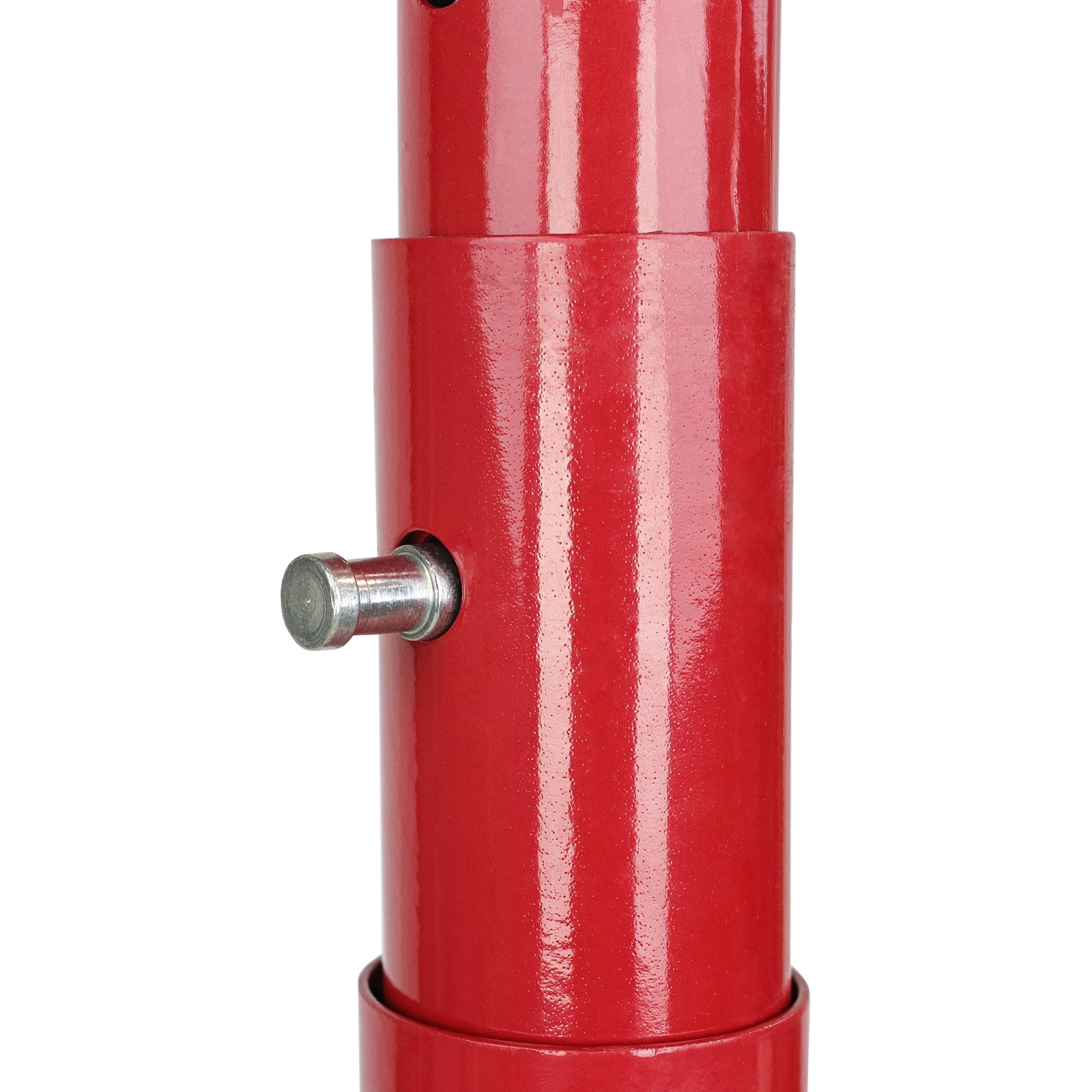 BISupply Basement Floor Jack 19” - 36” Adjustable Support Beam House Jack Post - Floor Lifting Joist Beam Brace for Cellar Ceiling 9700 lbs Max Capacity Screw Pole Jack - 6 Pack