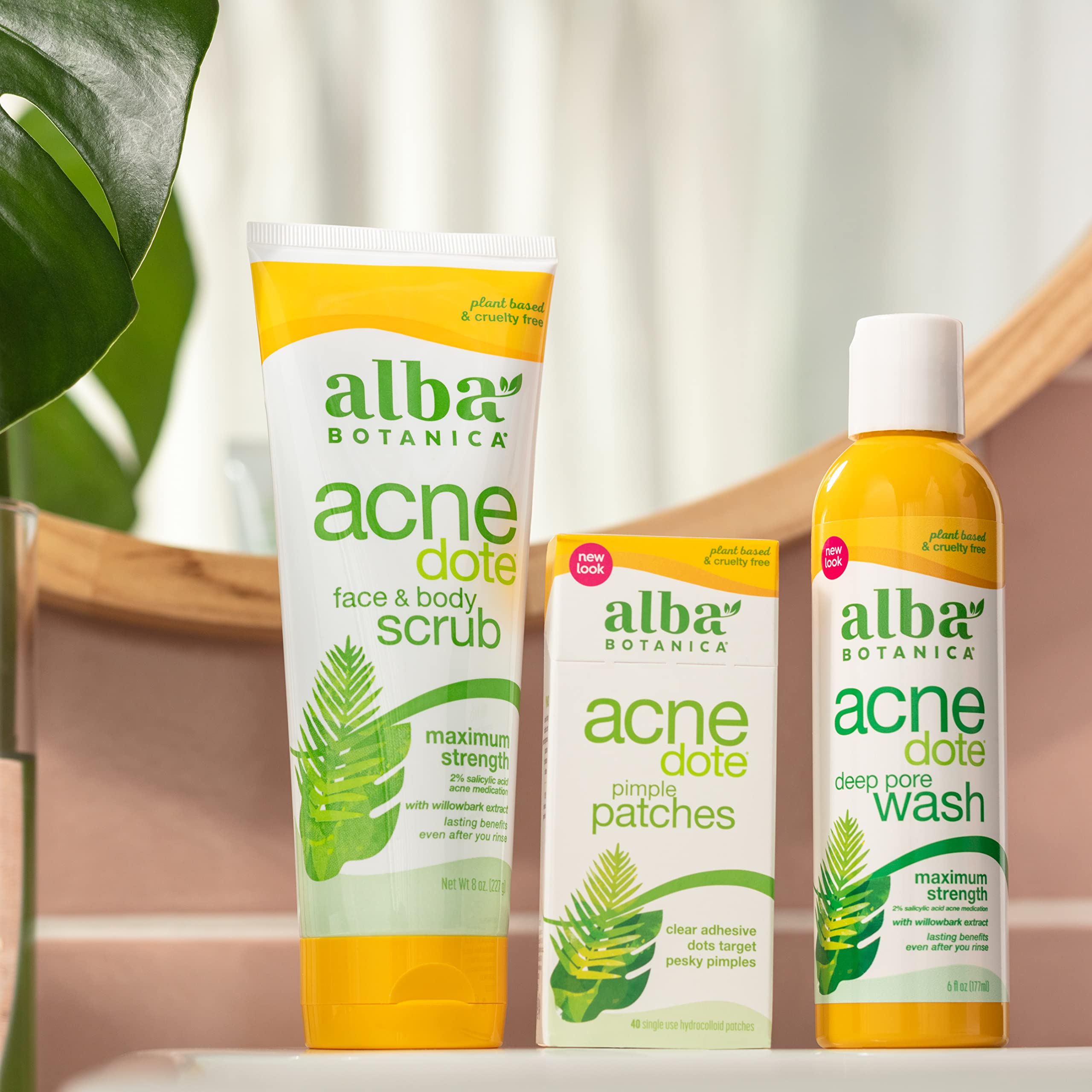 Alba Botanica Acnedote Pimple Patches, 40 Count