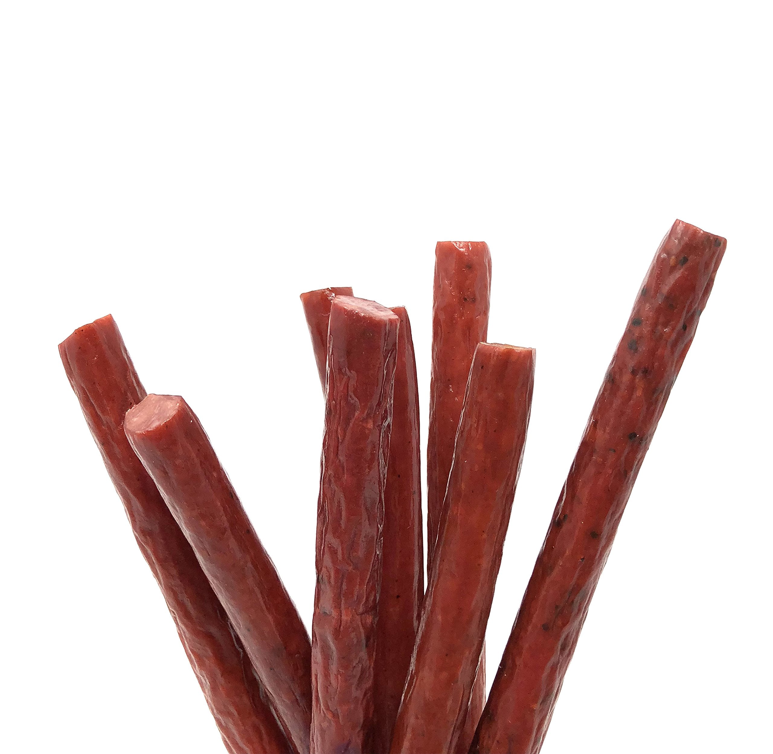 Western's Smokehouse Meat Sticks Variety Pack of 20 – 8 Flavors of Pork and Beef Jerky Sticks - Gluten-Free, MSG-Free, Soy-Free, No Nitrates, Meat Sticks Individually Wrapped,
