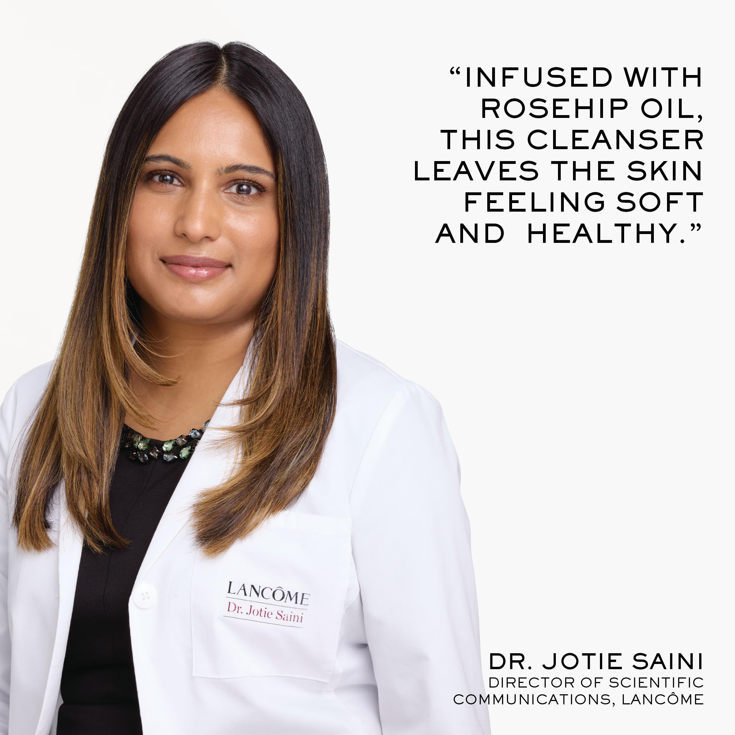 Lancôme Créme Mousse Confort Foaming Facial Cleanser - Comforting Cream Cleanser & Makeup Remover - With Rosehip Oil - 4.2 Fl Oz