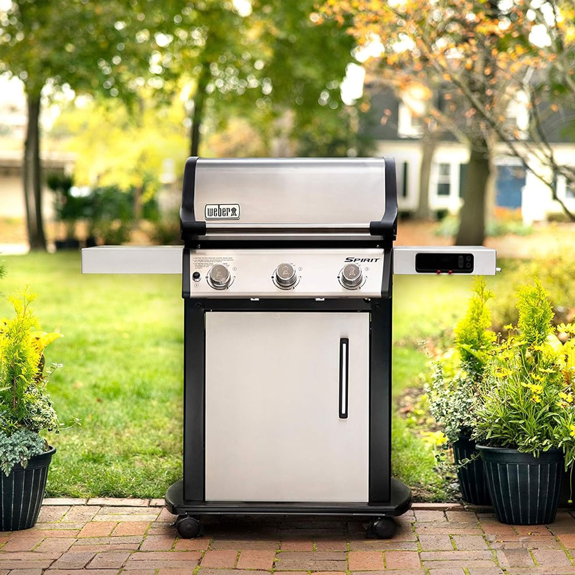 Weber Spirit SX-315 Natural Gas Grill, Stainless Steel