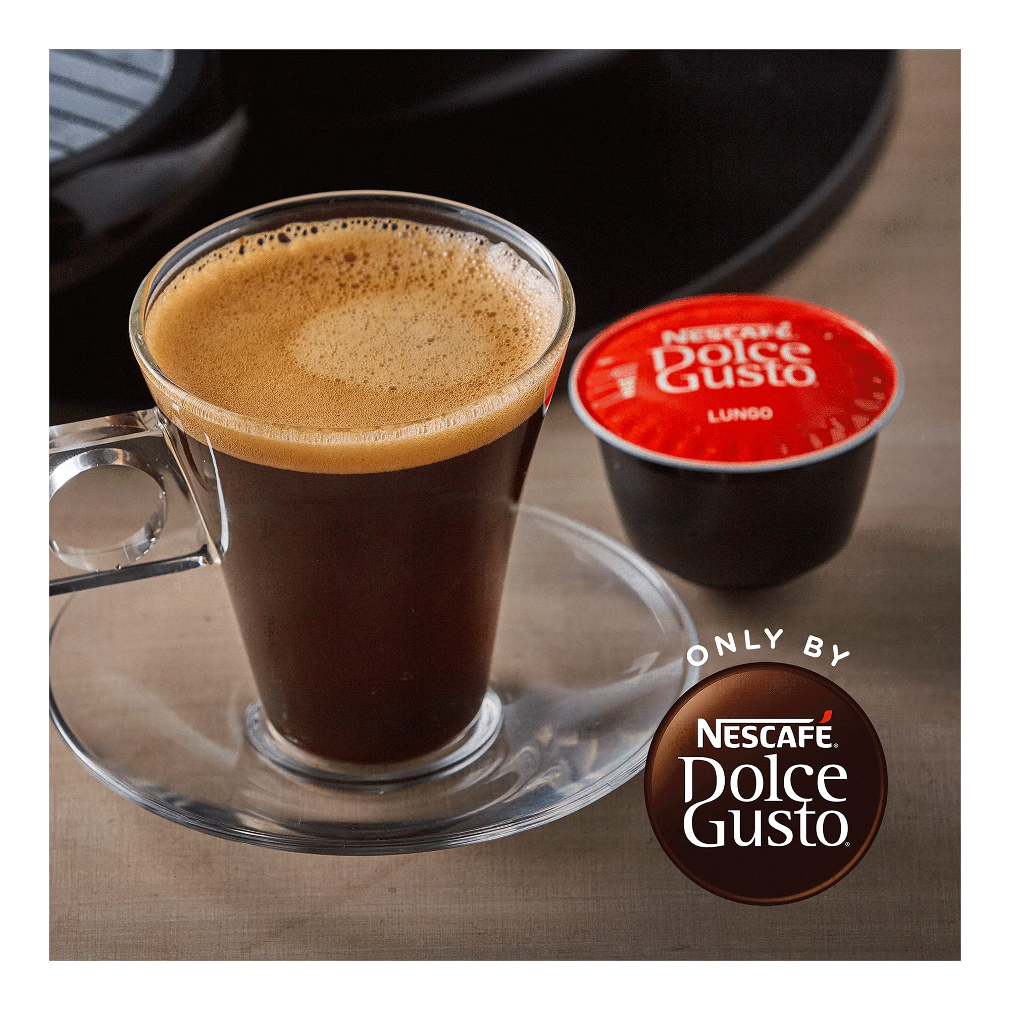 NESCAFÉ Dolce Gusto Coffee Capsules Café Lungo 48 Single Serve Pods, (Makes 48 Cups) 48 Count