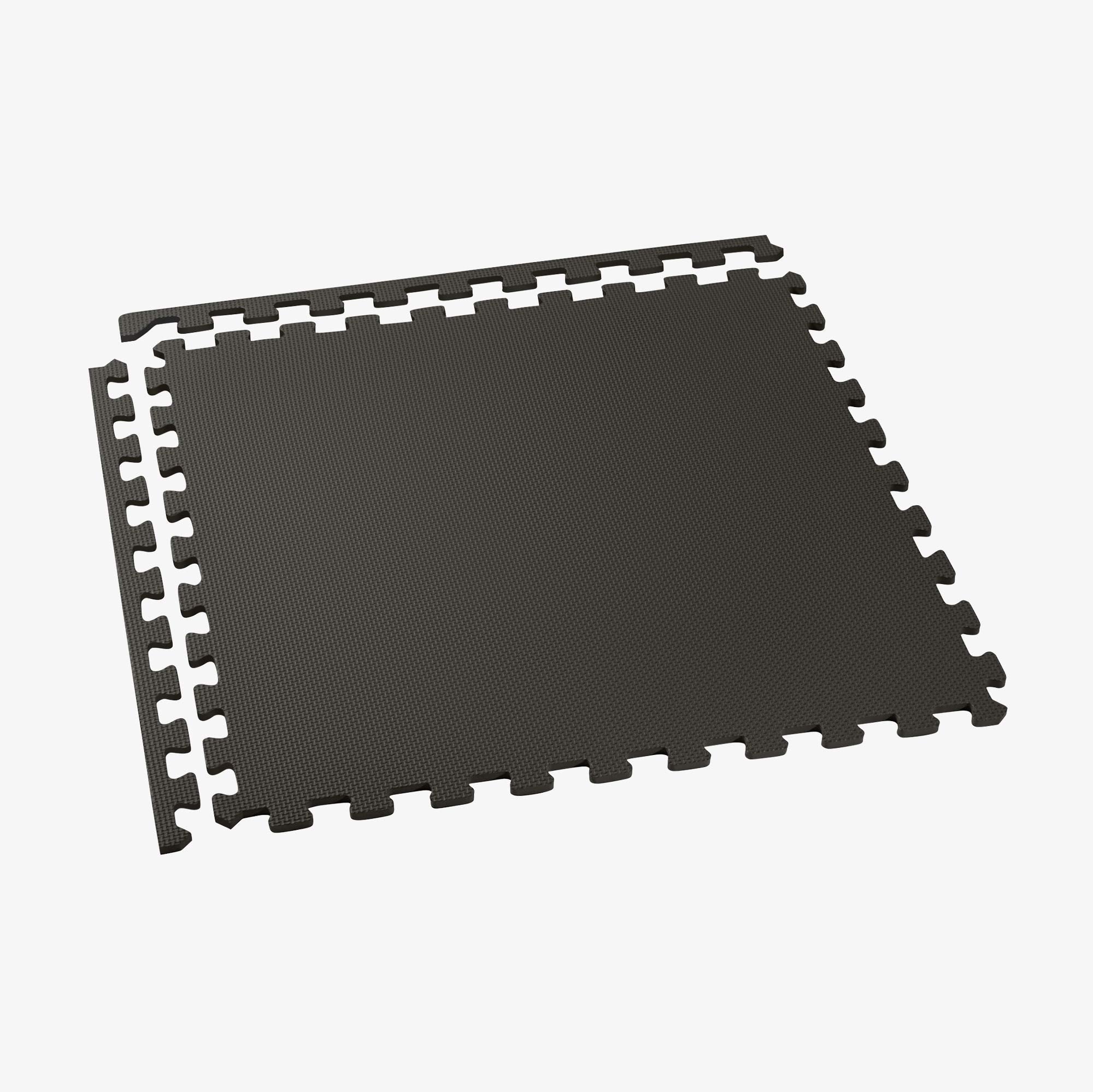 We Sell Mats 1/2 Inch Thickness Multipurpose EVA Foam Floor Tiles, Interlocking Floor Mat for Indoor Gym and Home Use, 24 in x 24 in, Black